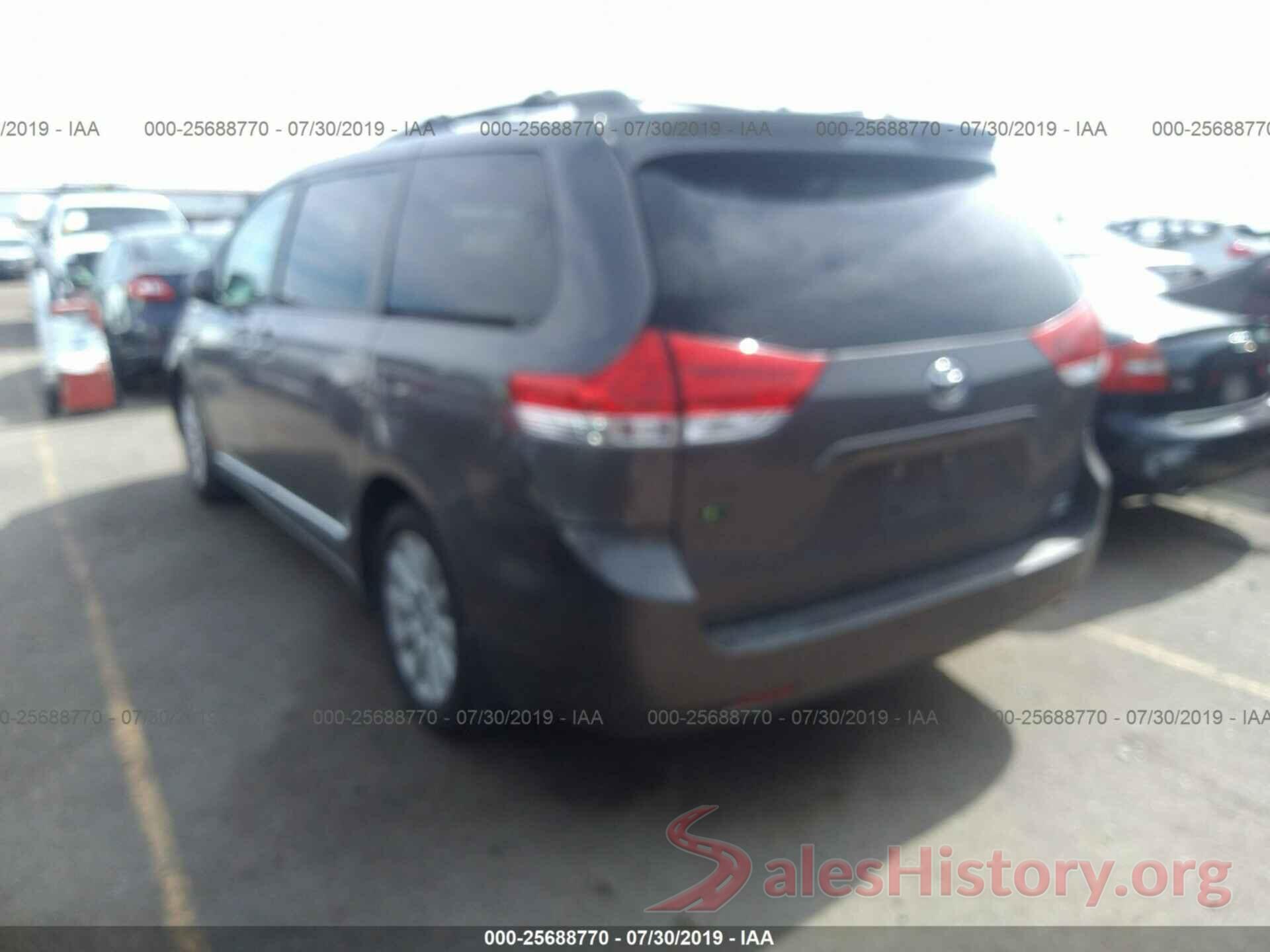 5TDDK3DC1CS048397 2012 TOYOTA SIENNA