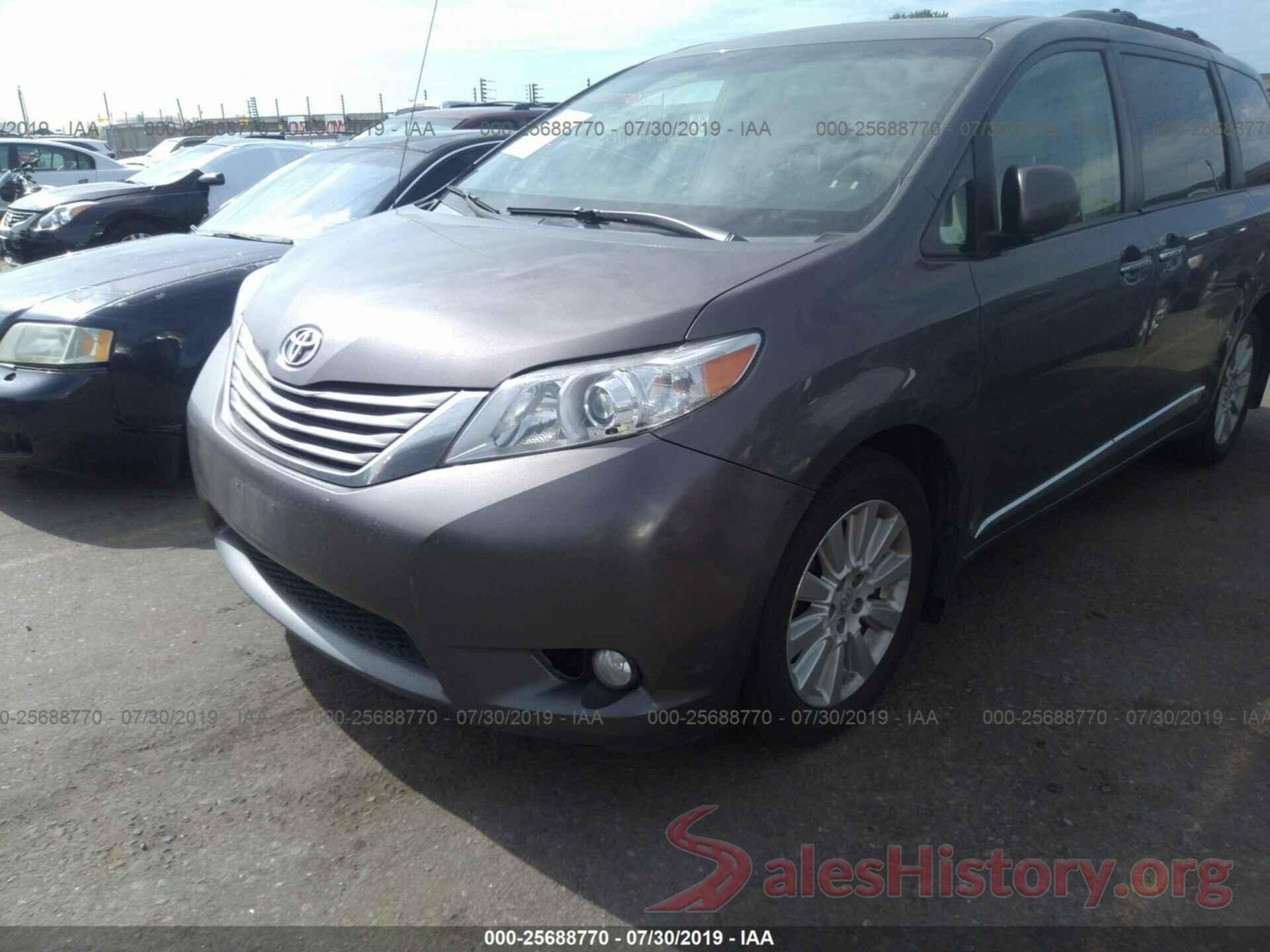 5TDDK3DC1CS048397 2012 TOYOTA SIENNA