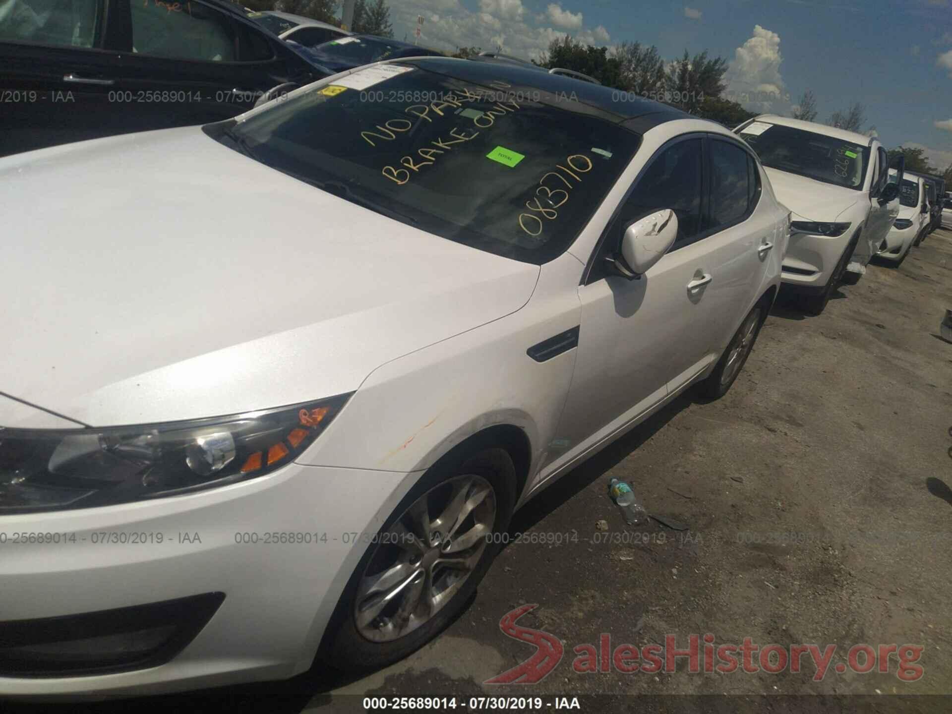 5XXGN4A77CG083710 2012 KIA OPTIMA