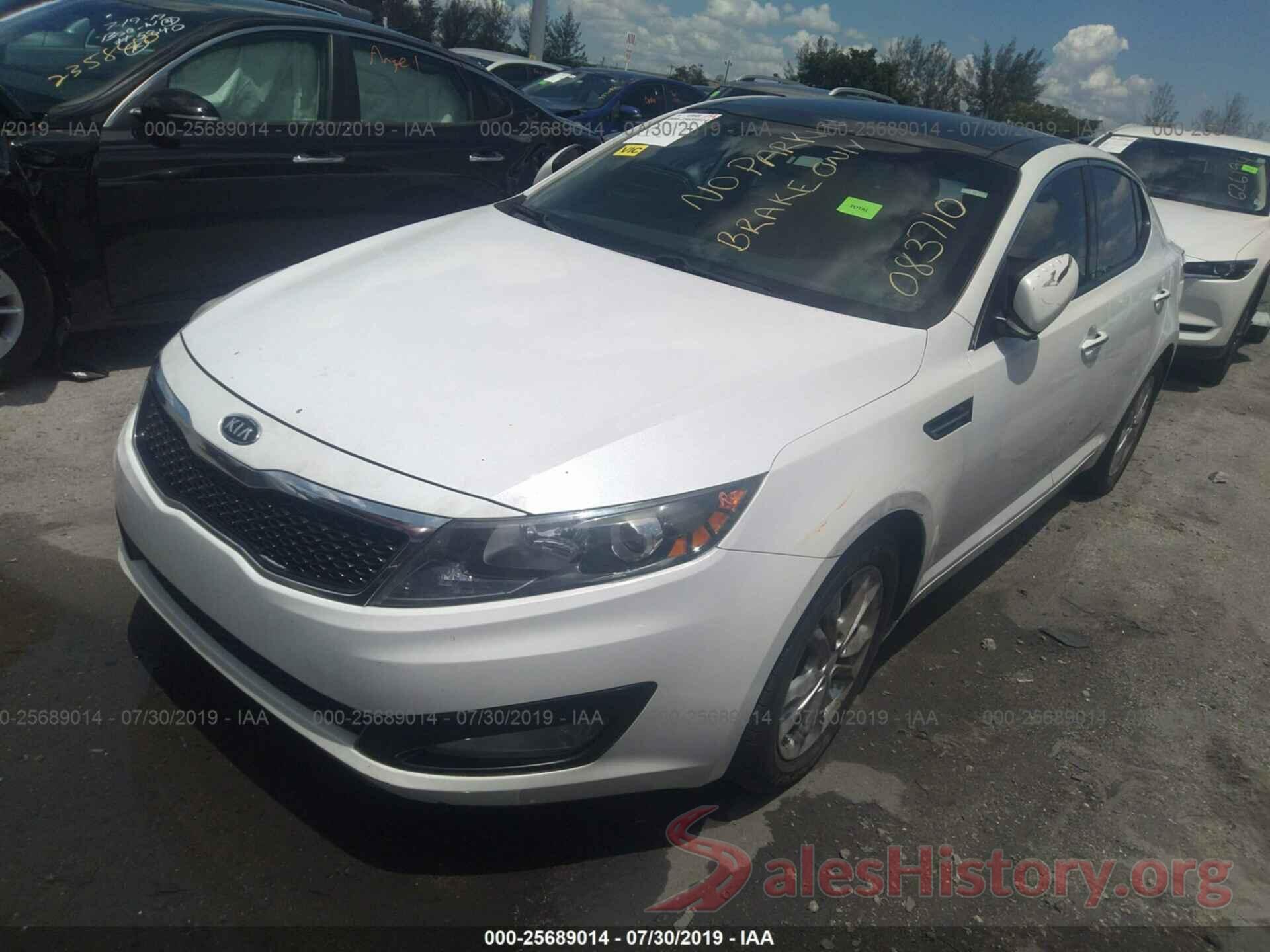 5XXGN4A77CG083710 2012 KIA OPTIMA