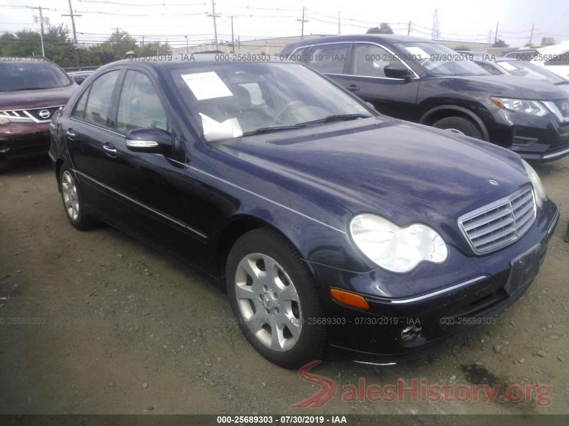 WDBRF92H66F756448 2006 MERCEDES-BENZ C