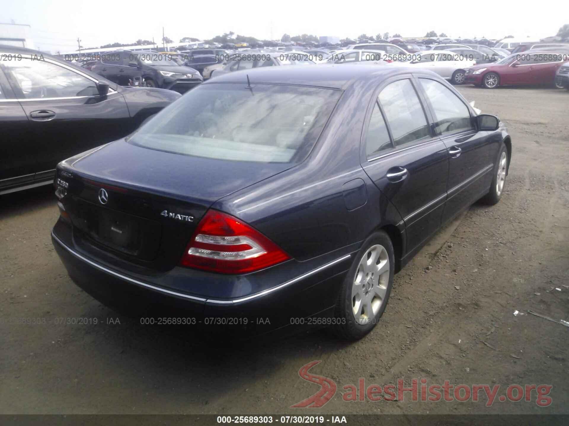 WDBRF92H66F756448 2006 MERCEDES-BENZ C