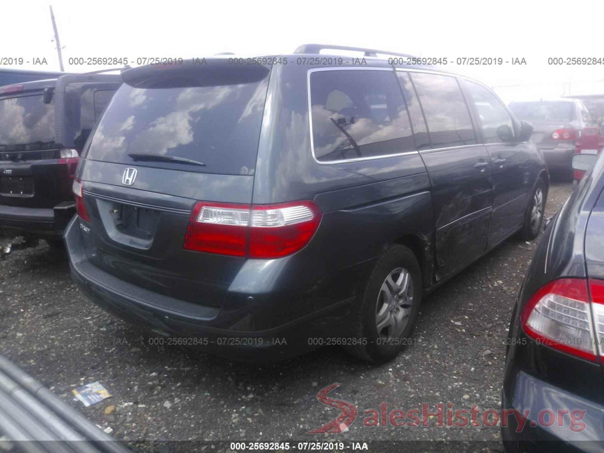 5FNRL38796B006293 2006 HONDA ODYSSEY