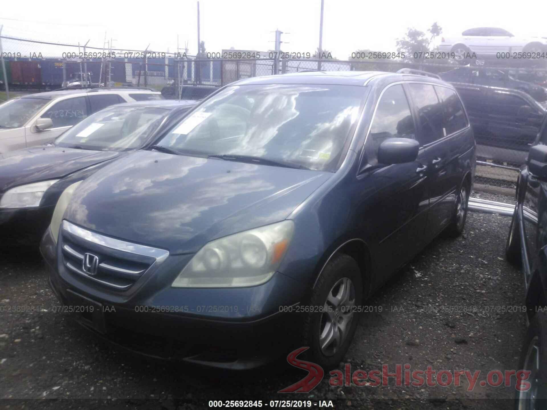 5FNRL38796B006293 2006 HONDA ODYSSEY