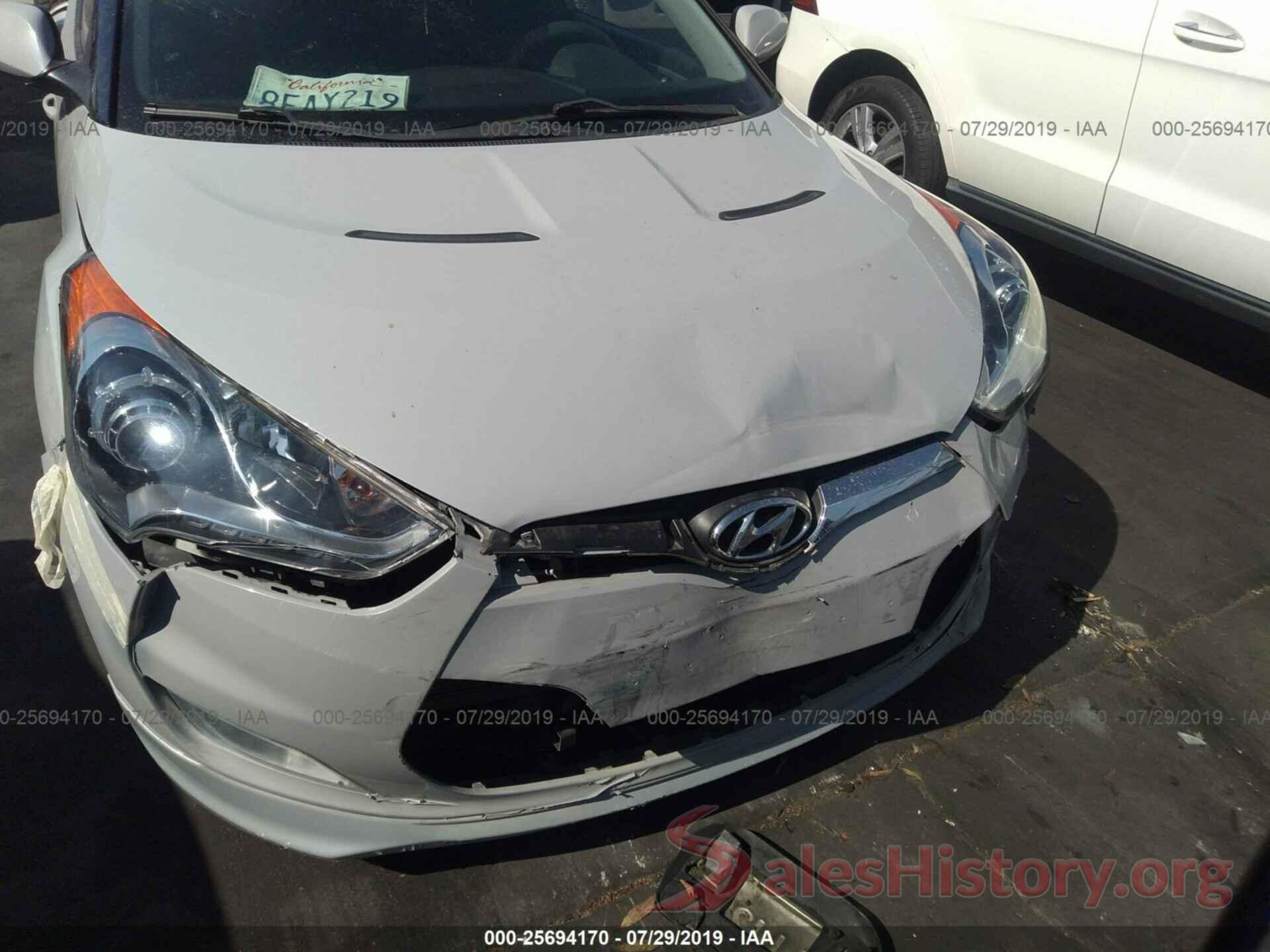 KMHTC6AD0DU126815 2013 HYUNDAI VELOSTER