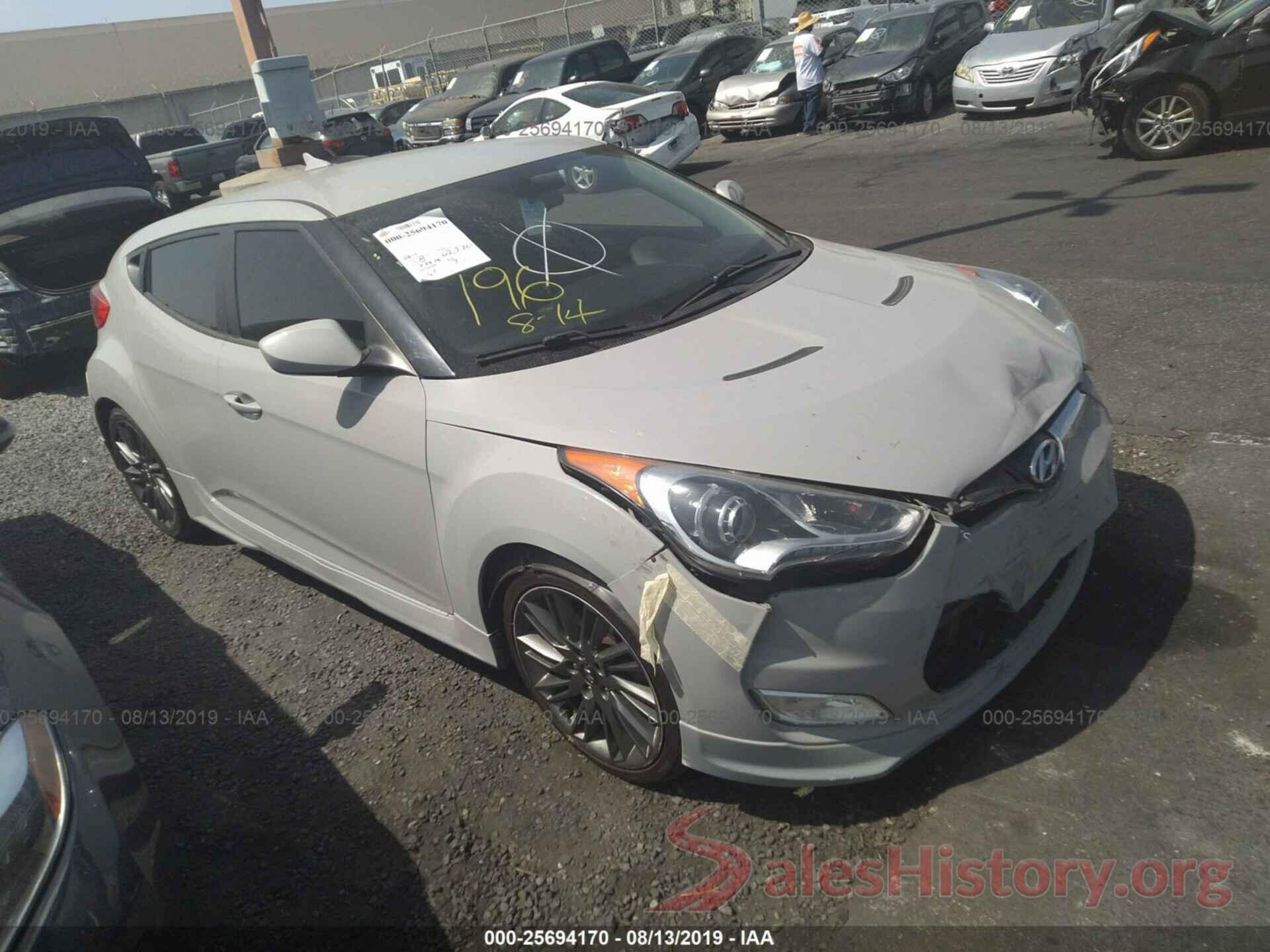 KMHTC6AD0DU126815 2013 HYUNDAI VELOSTER