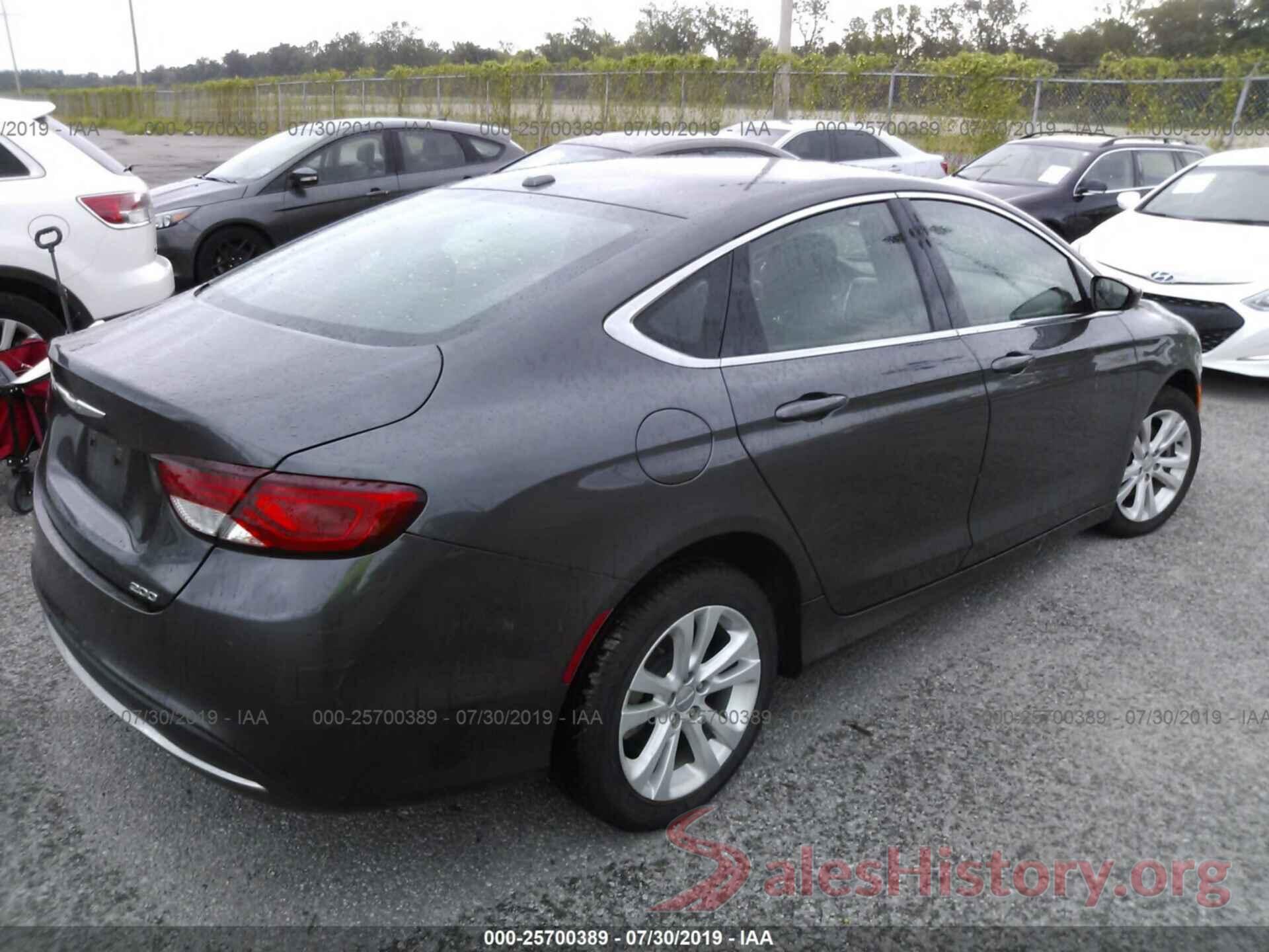 1C3CCCAB1FN566805 2015 CHRYSLER 200