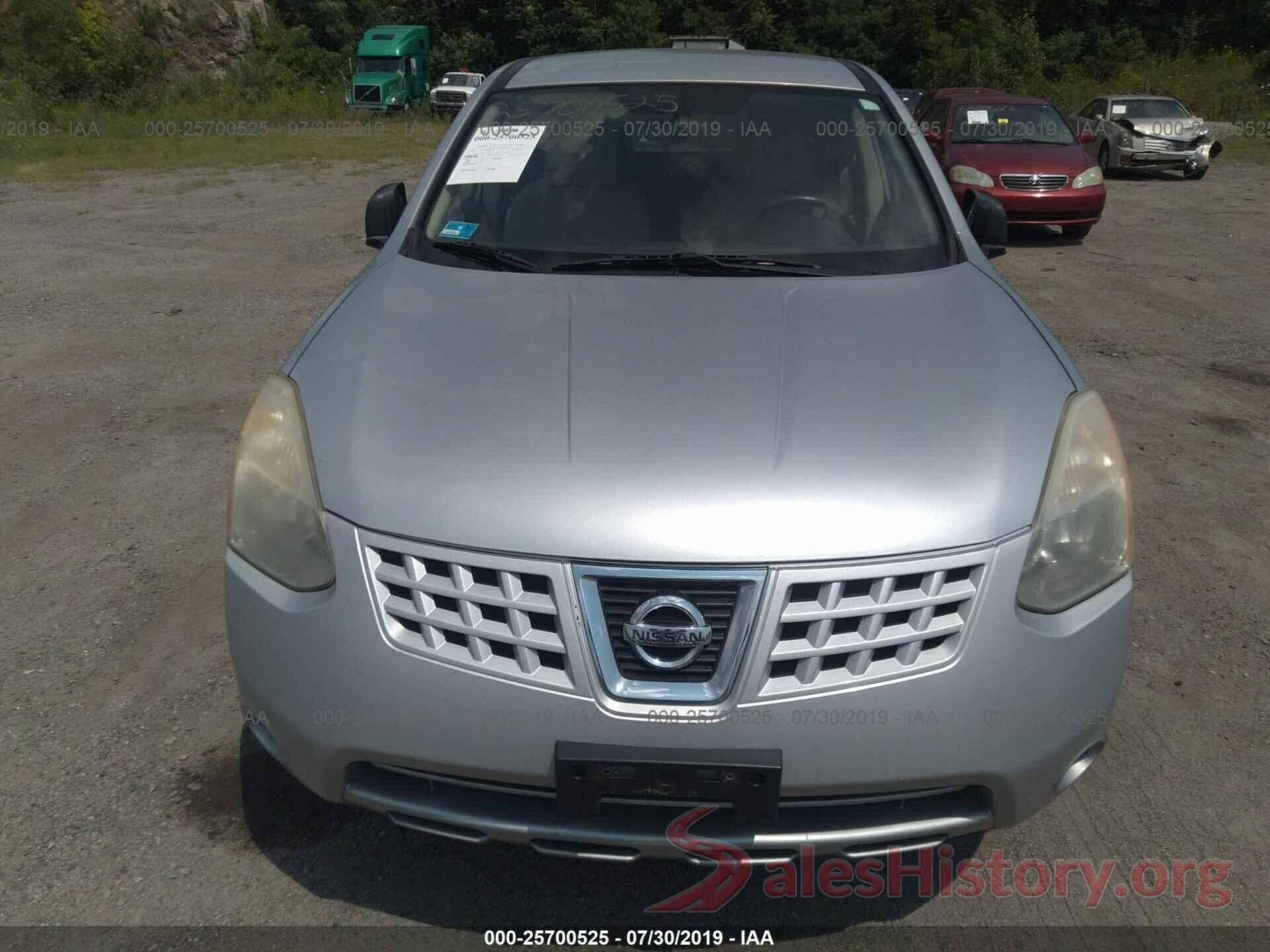 JN8AS58V78W134870 2008 NISSAN ROGUE