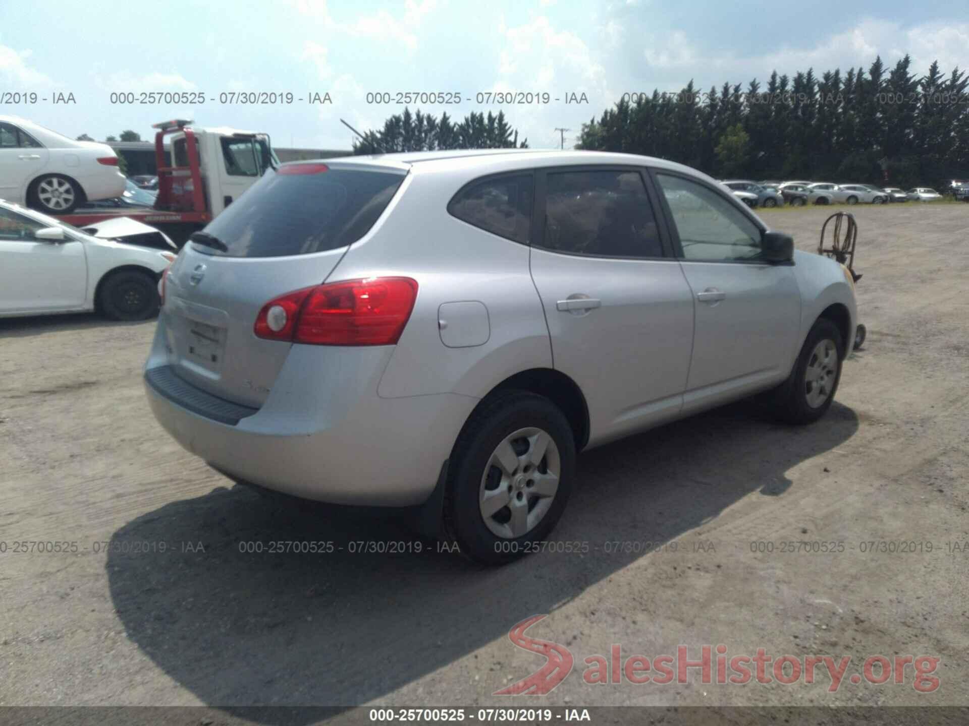 JN8AS58V78W134870 2008 NISSAN ROGUE