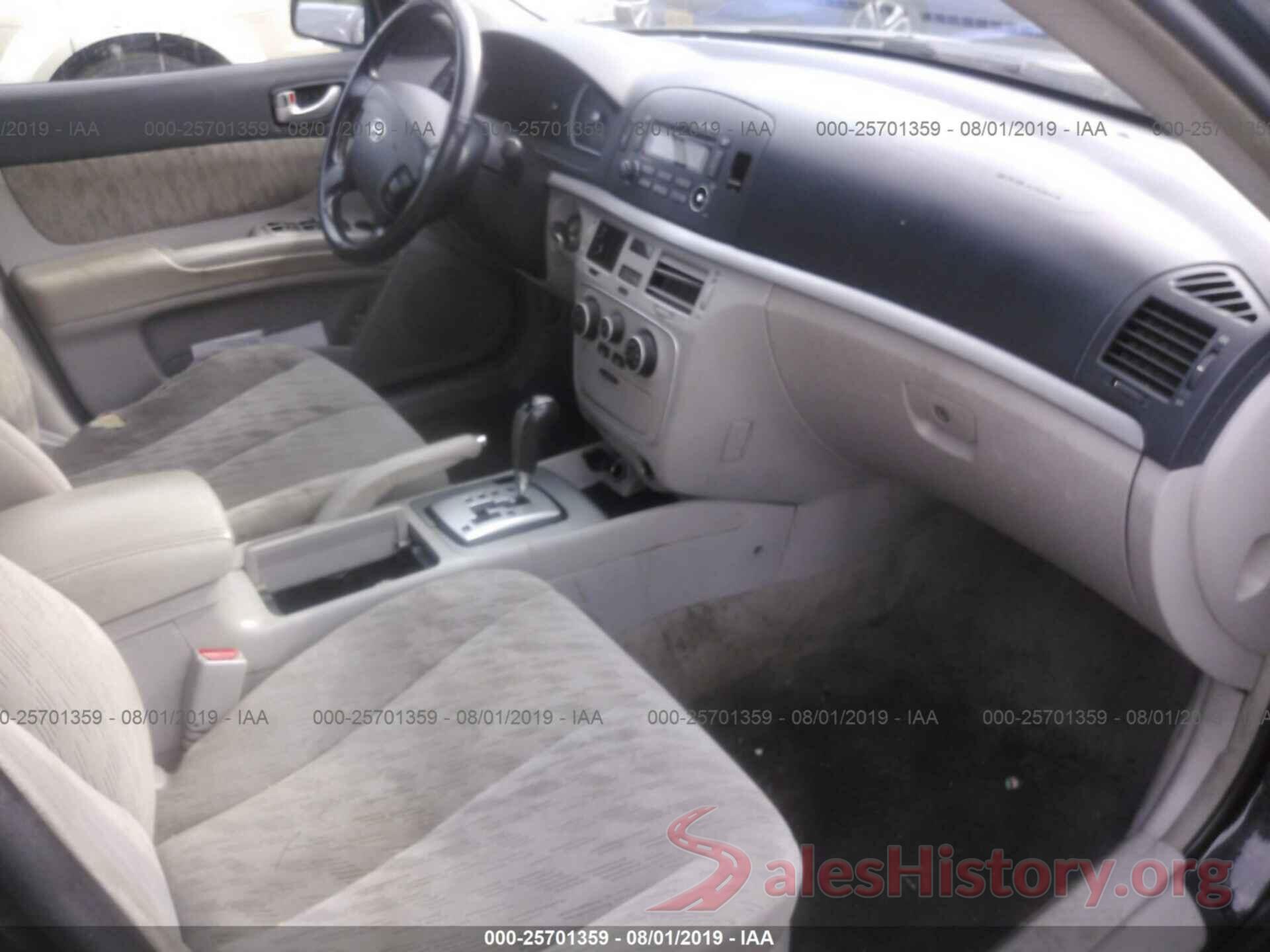 KMHET46C16A129806 2006 HYUNDAI SONATA