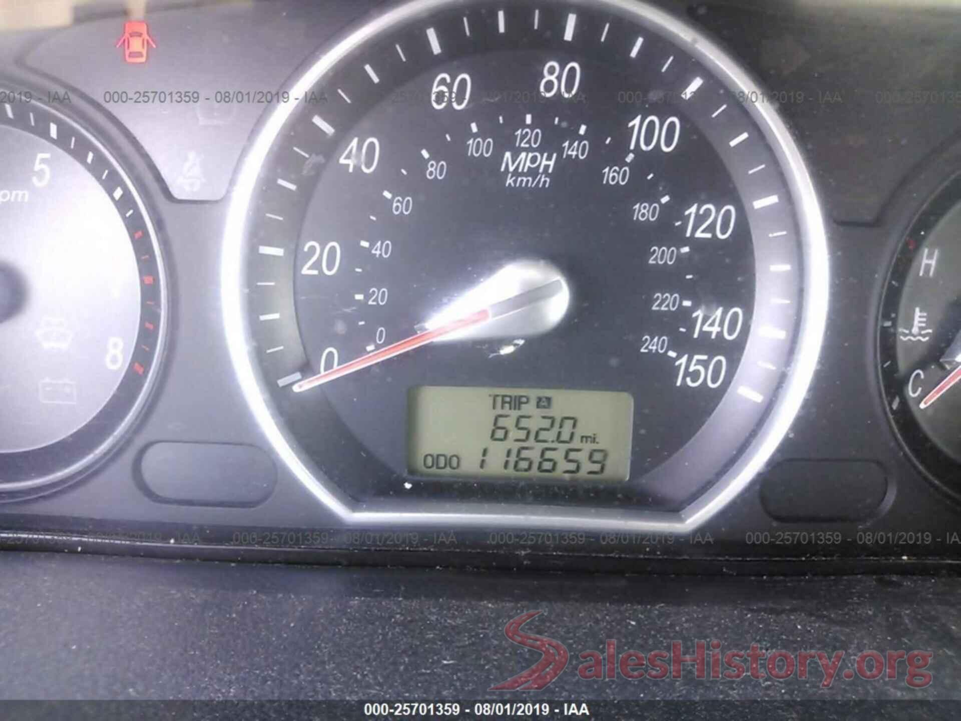 KMHET46C16A129806 2006 HYUNDAI SONATA