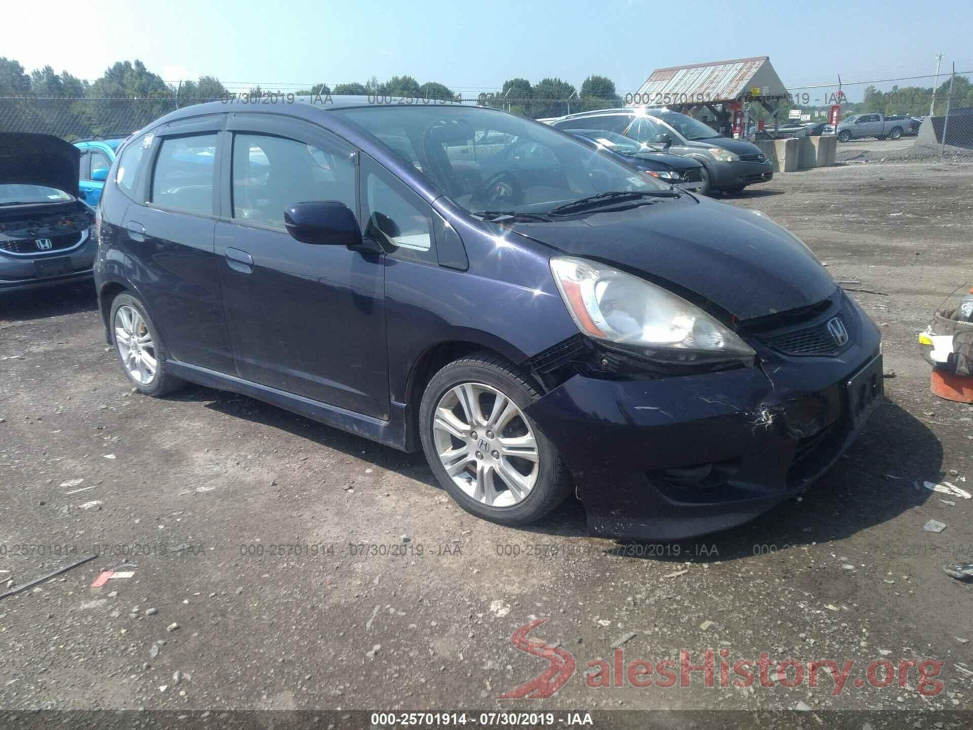 JHMGE8H42AC031965 2010 HONDA FIT