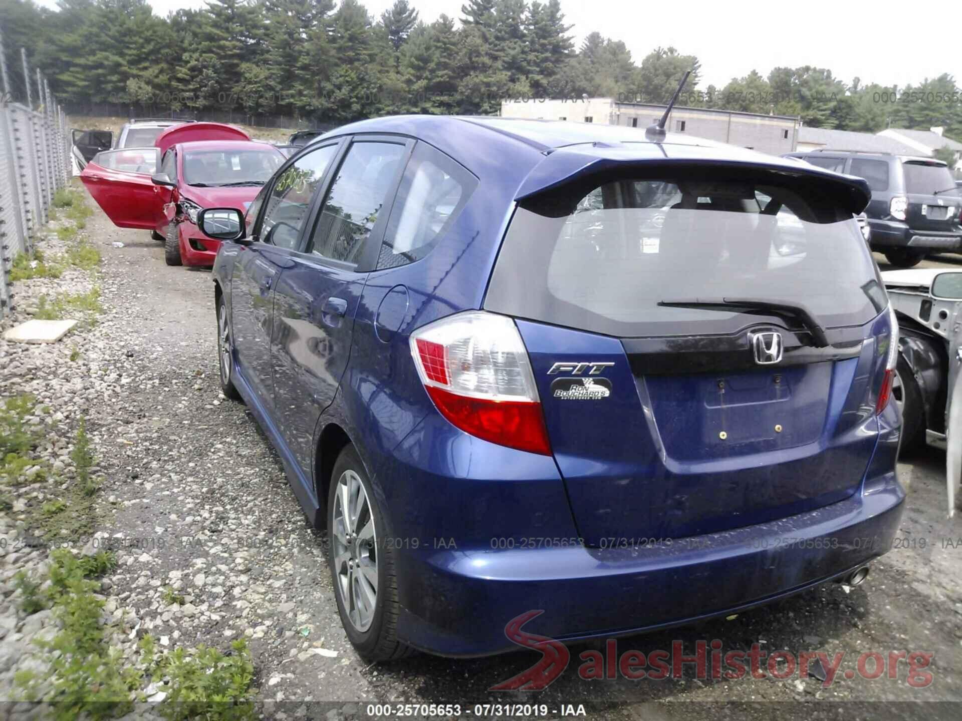 JHMGE8H64CC034841 2012 HONDA FIT