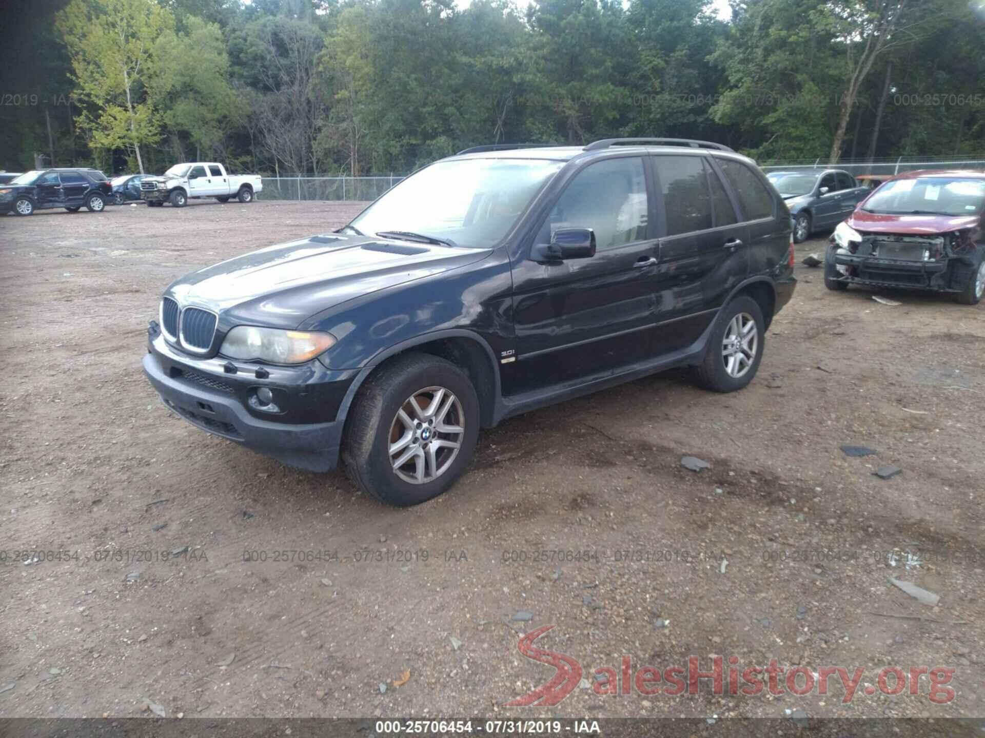 5UXFA135X4LU34532 2004 BMW X5