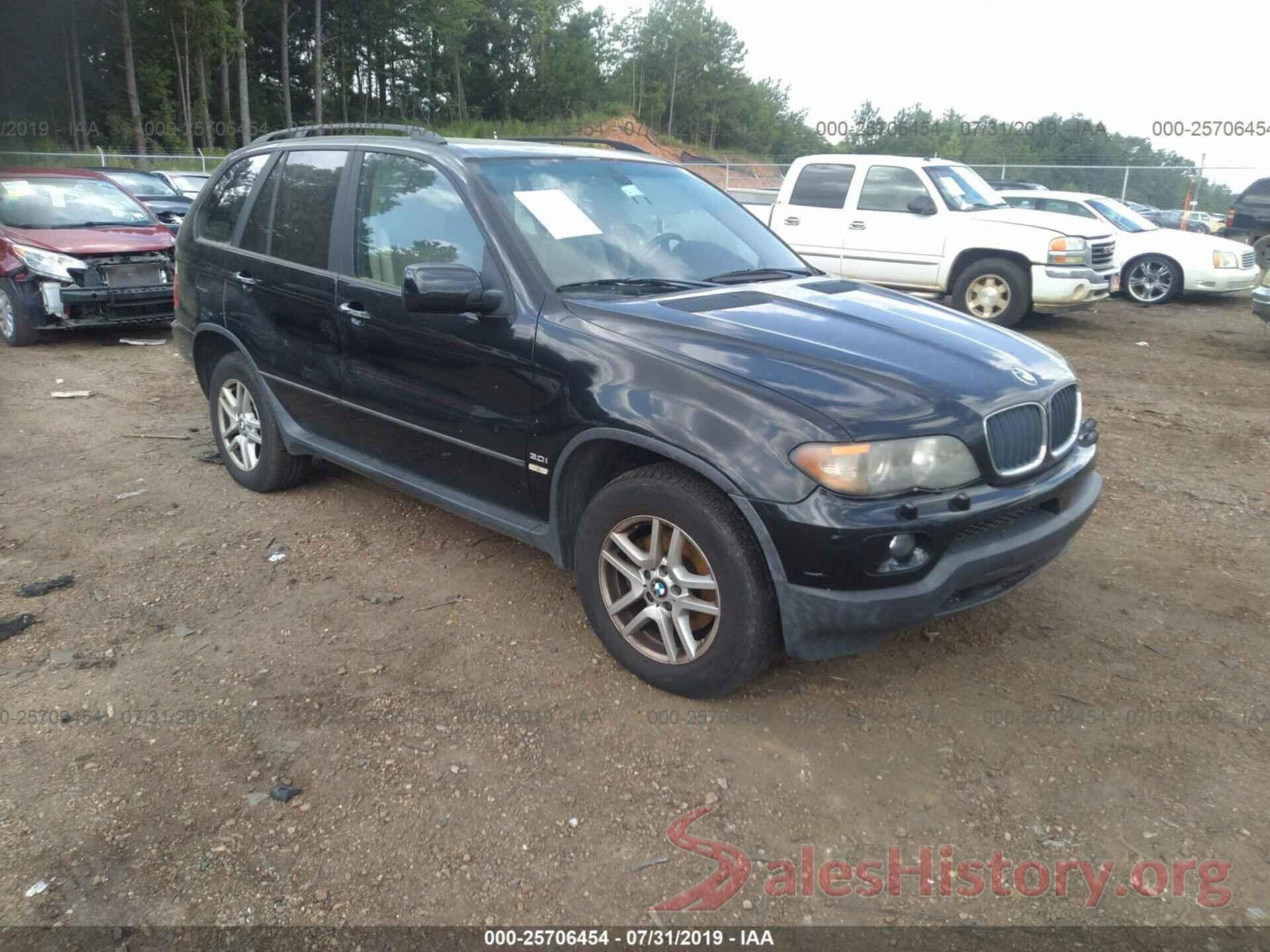 5UXFA135X4LU34532 2004 BMW X5