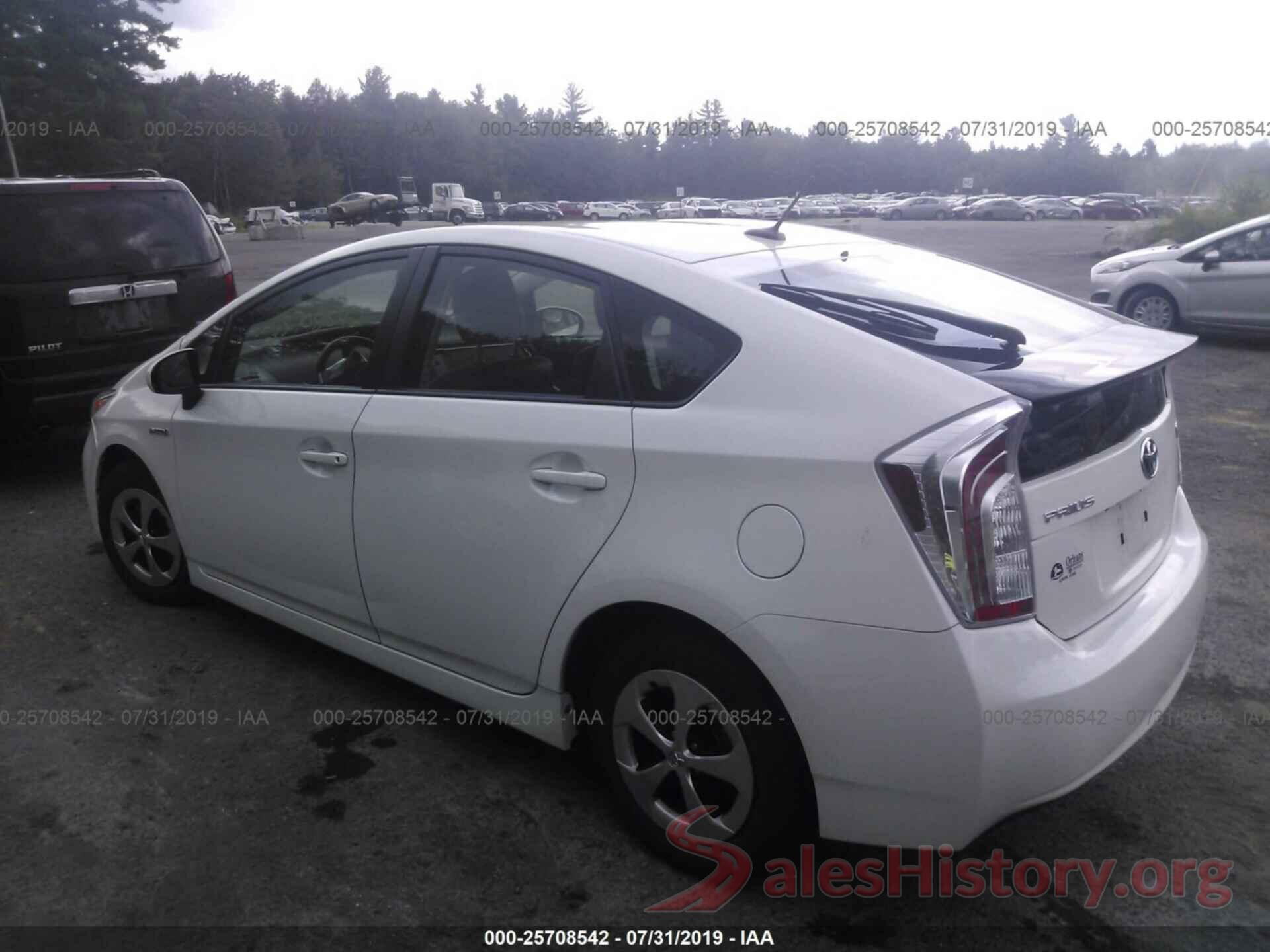 JTDKN3DU8D0338065 2013 TOYOTA PRIUS