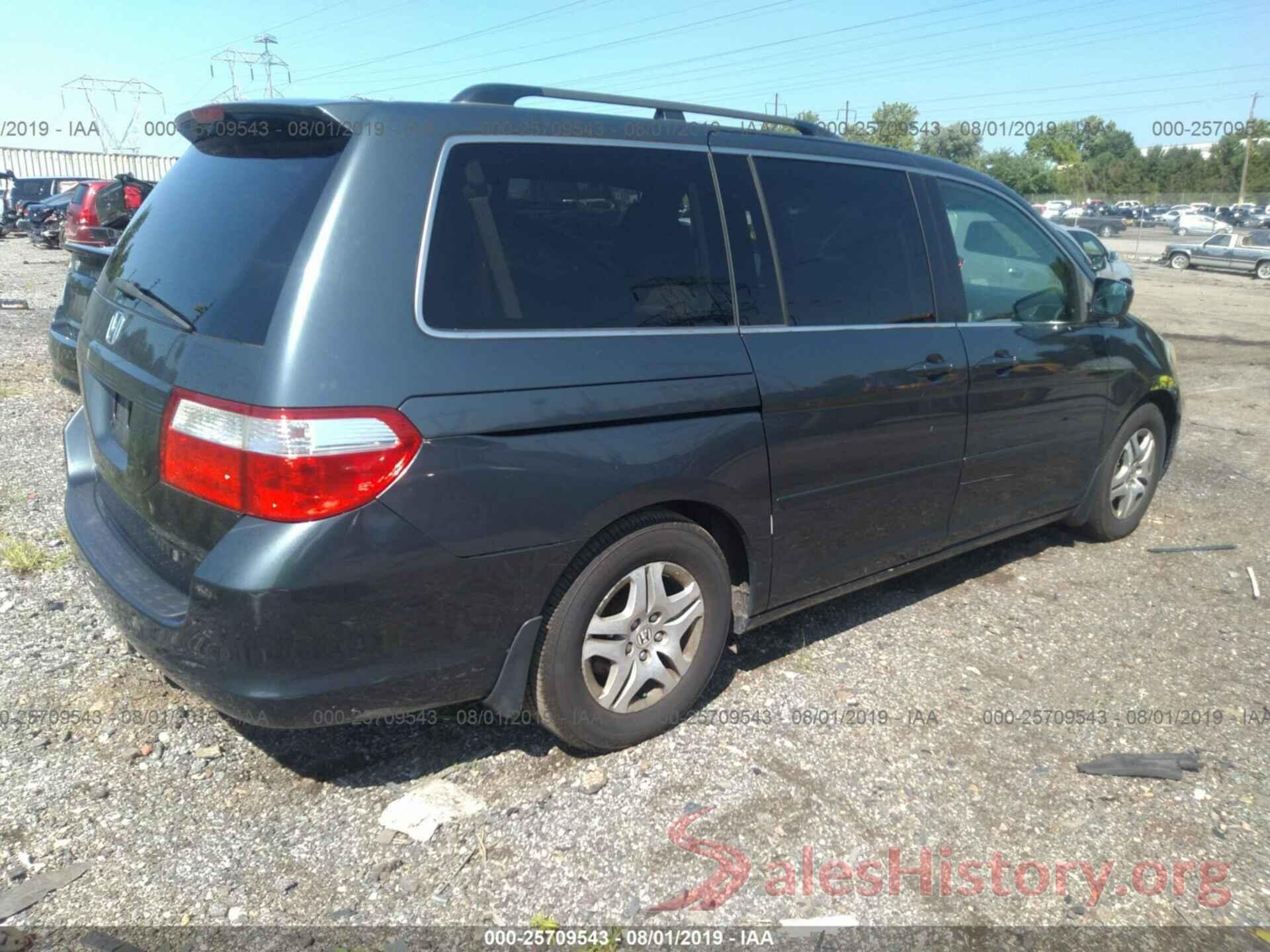 5FNRL38426B422756 2006 HONDA ODYSSEY