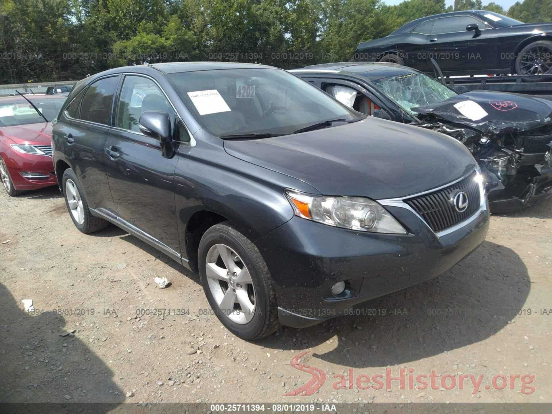 2T2BK1BA7AC064523 2010 LEXUS RX