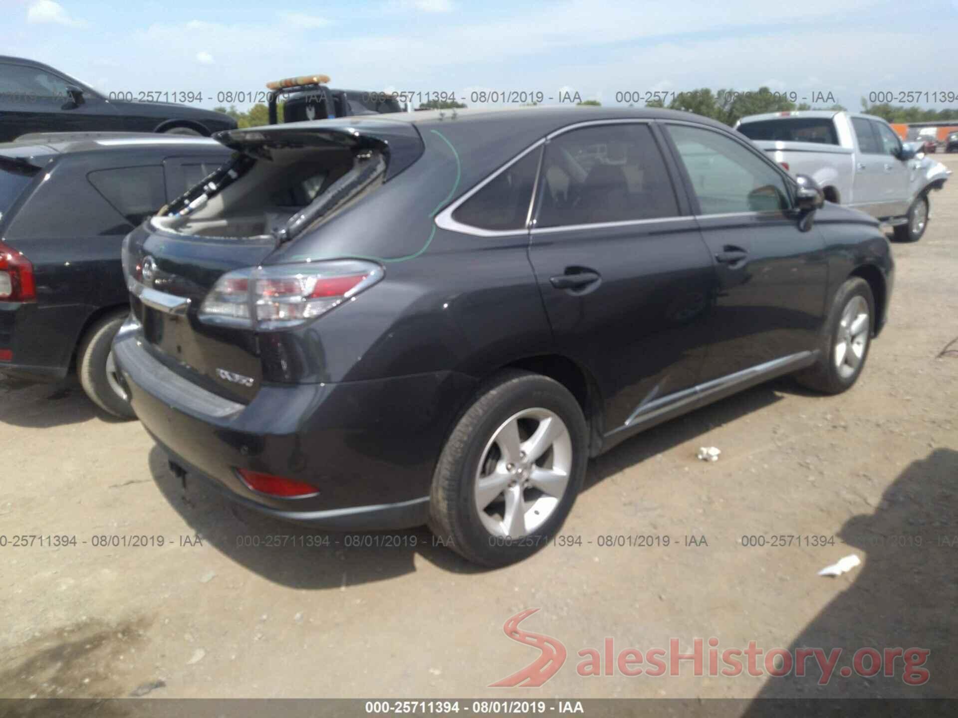 2T2BK1BA7AC064523 2010 LEXUS RX