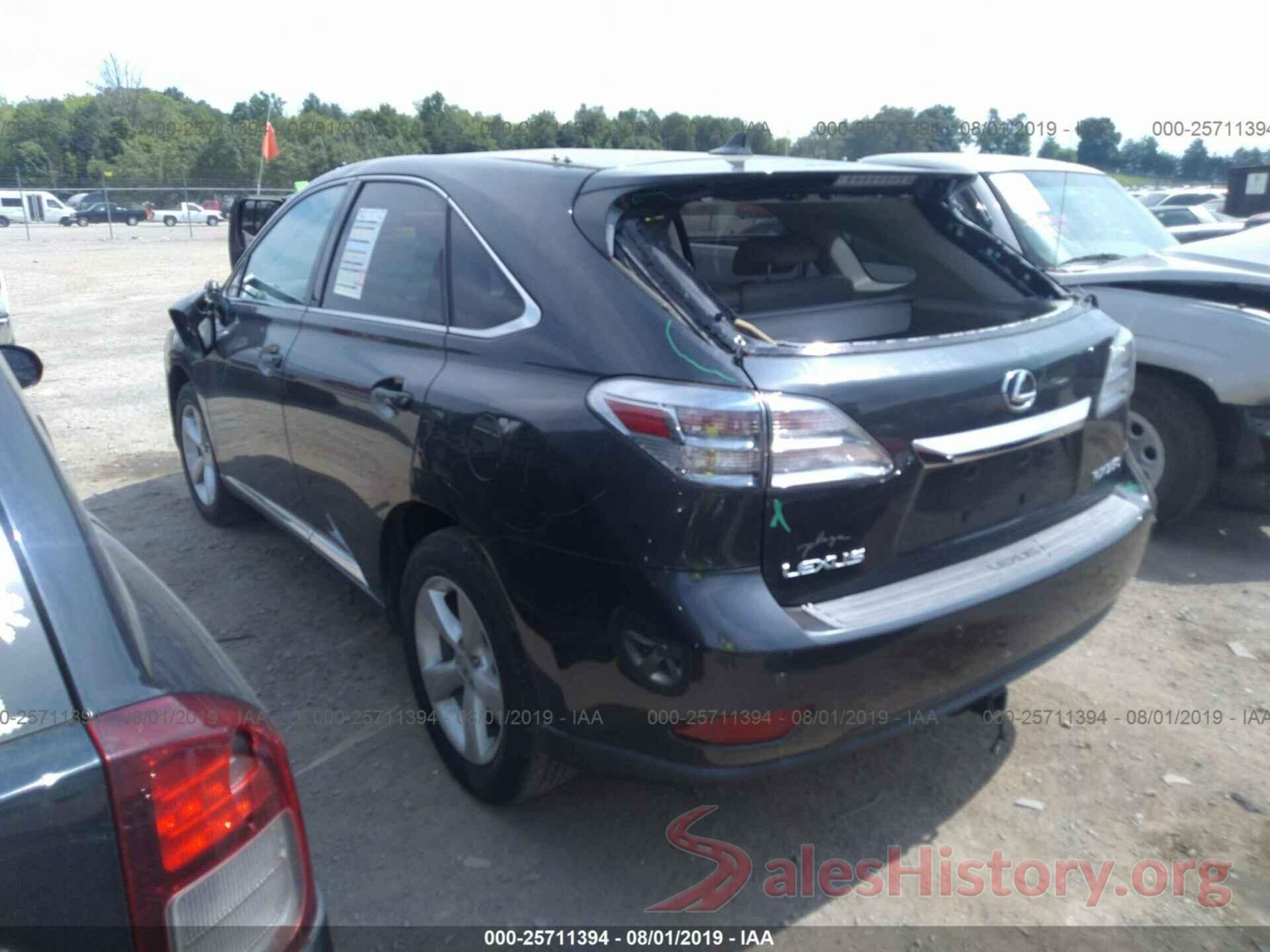 2T2BK1BA7AC064523 2010 LEXUS RX