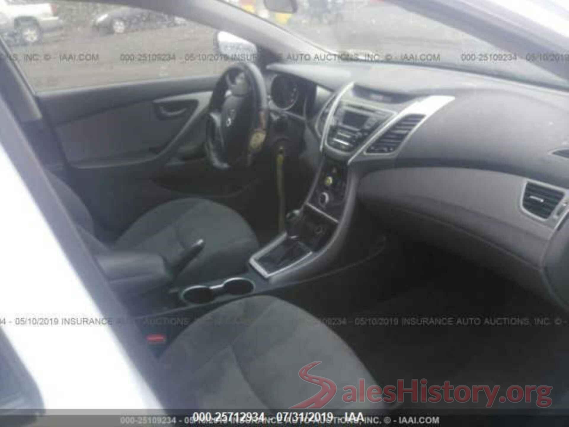 5NPDH4AE3GH665533 2016 HYUNDAI ELANTRA