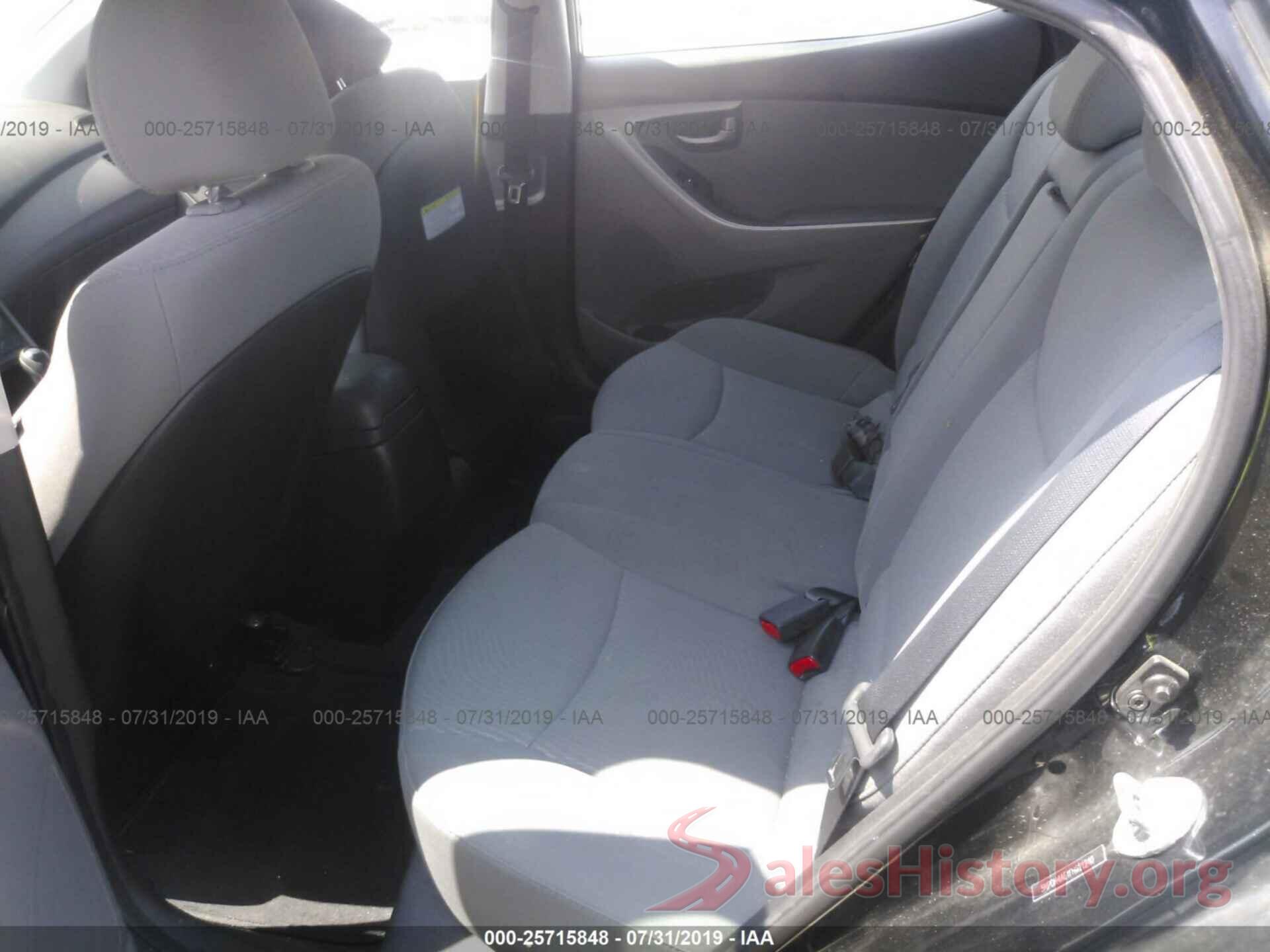 5NPDH4AE1FH621240 2015 HYUNDAI ELANTRA