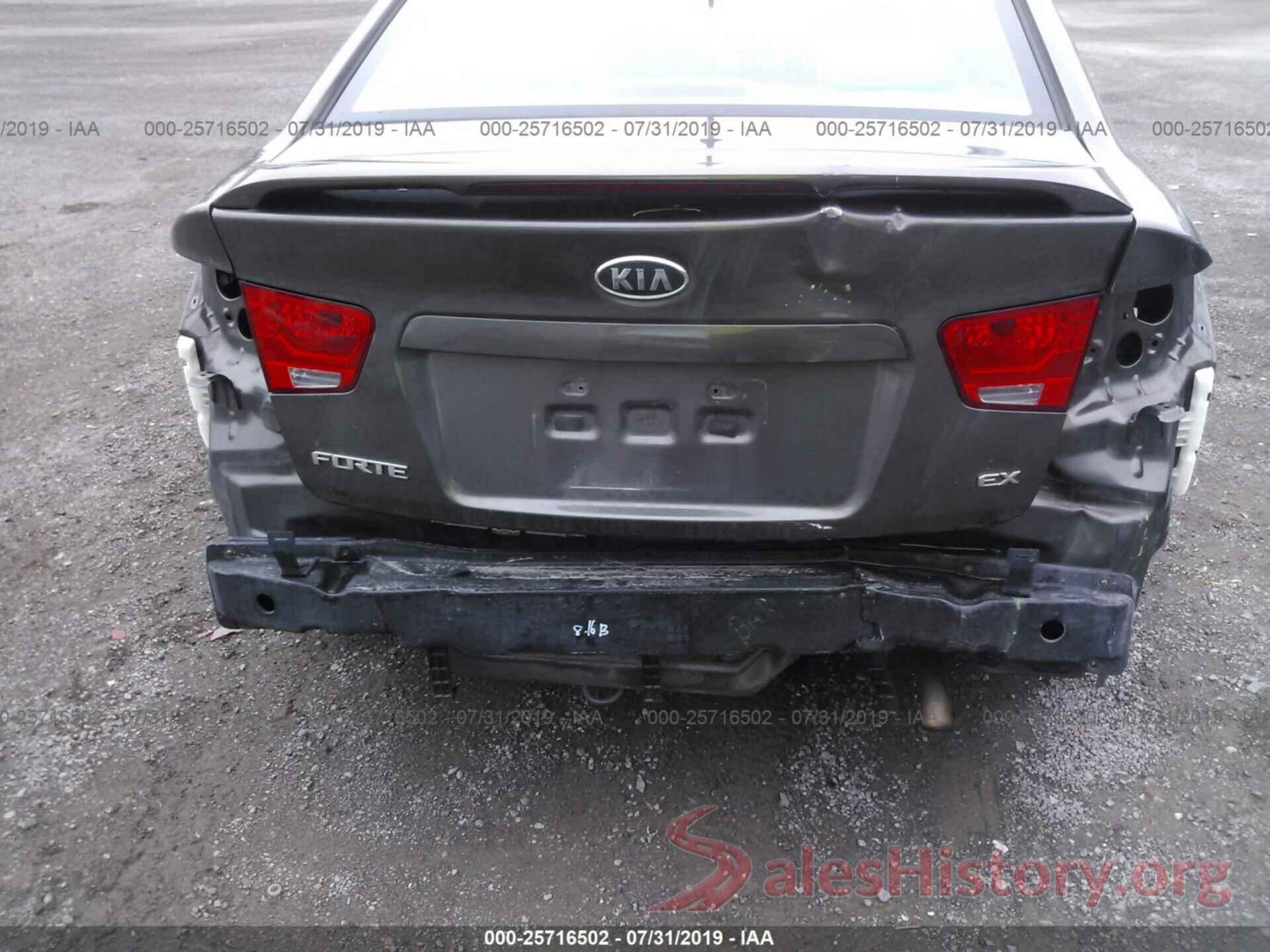 KNAFU4A27A5881836 2010 KIA FORTE