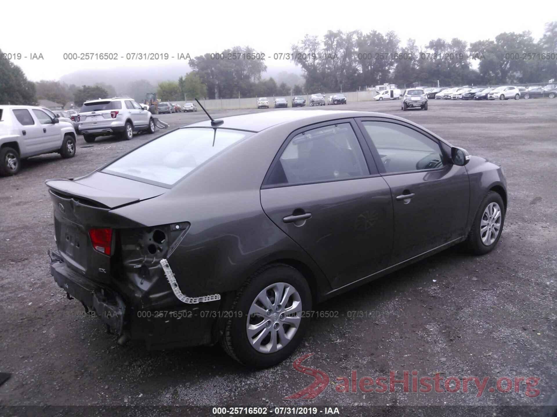 KNAFU4A27A5881836 2010 KIA FORTE