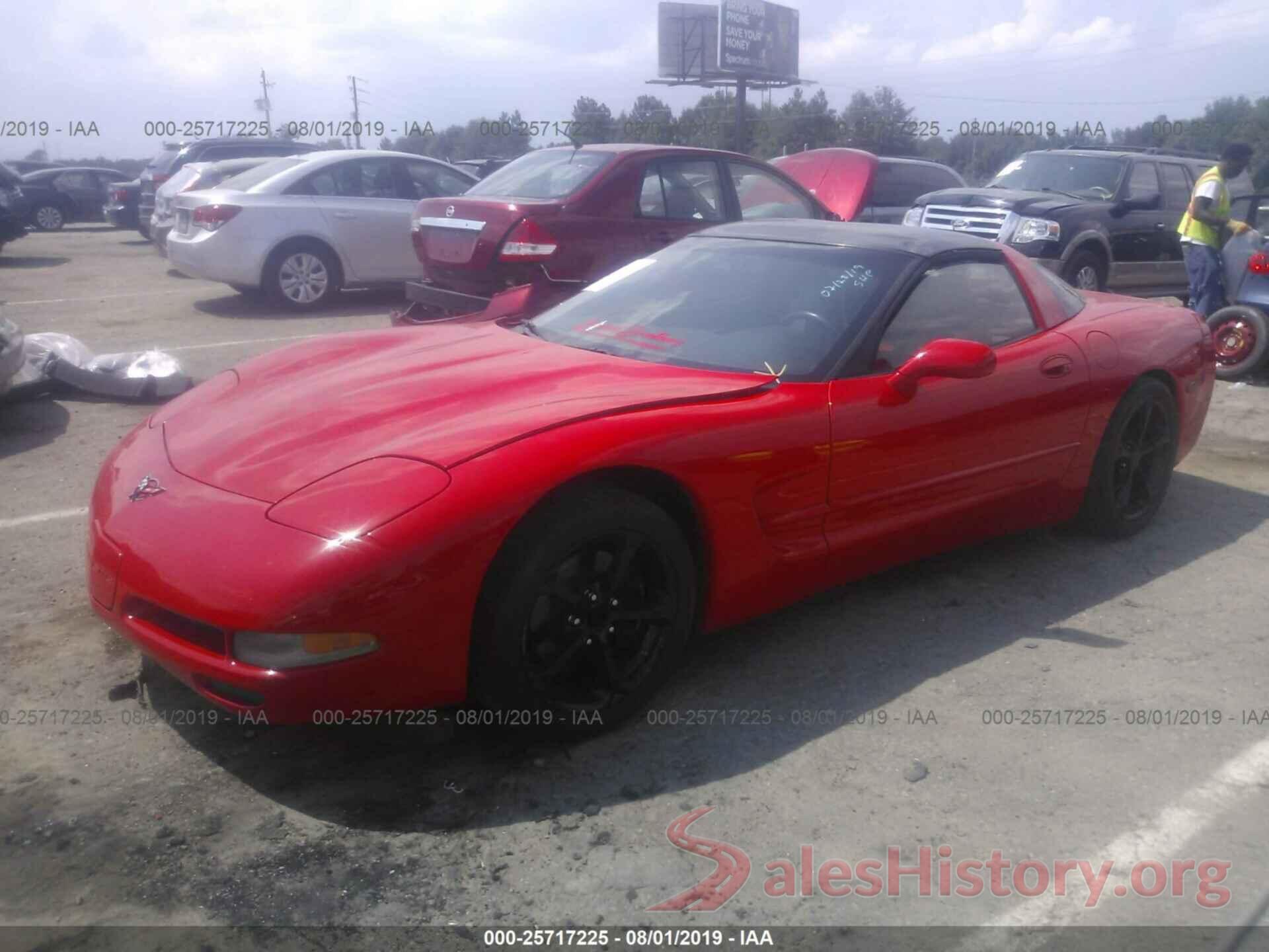 1G1YY22G3W5104116 1998 CHEVROLET CORVETTE