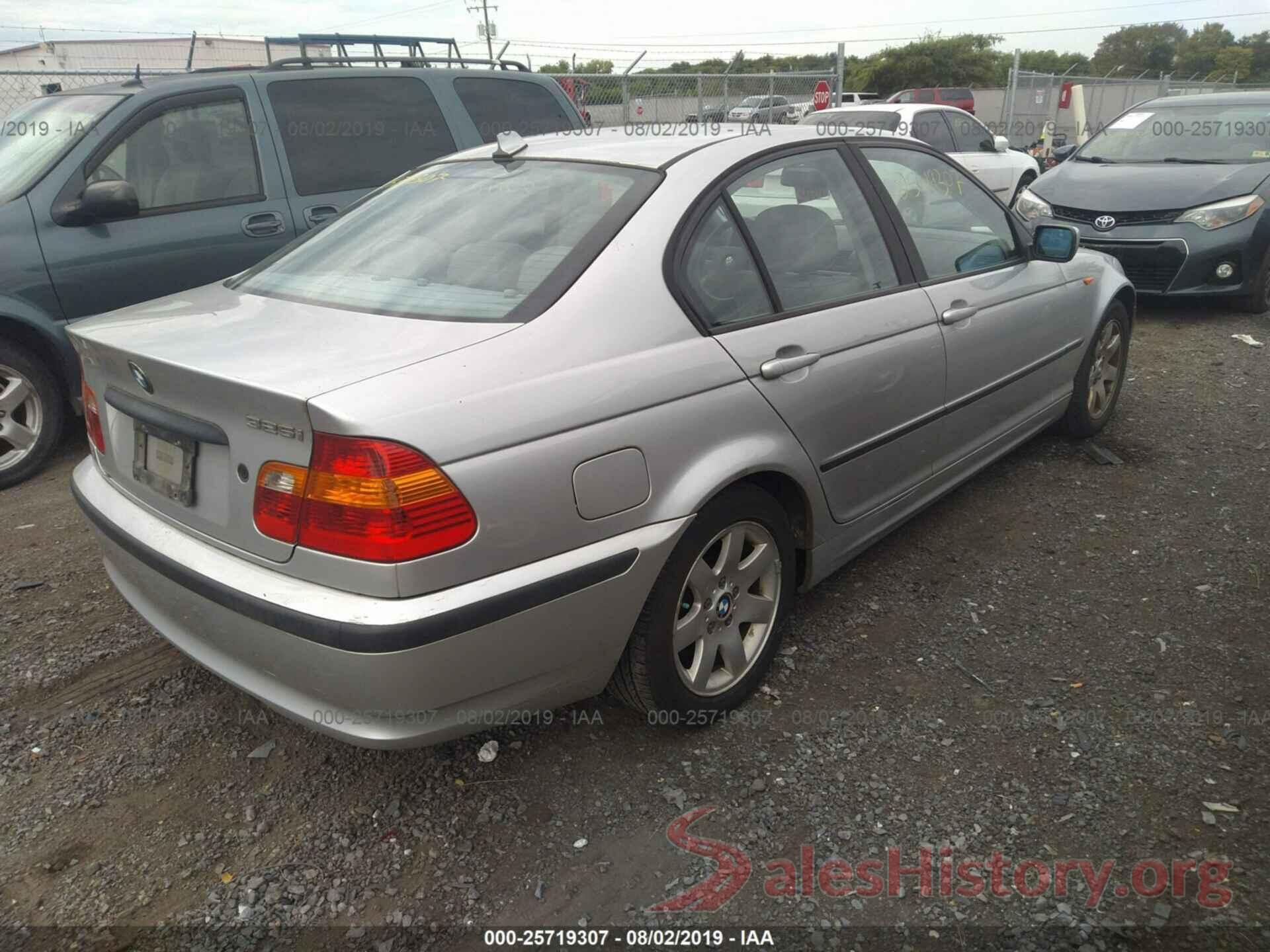 WBAET37414NJ83907 2004 BMW 325