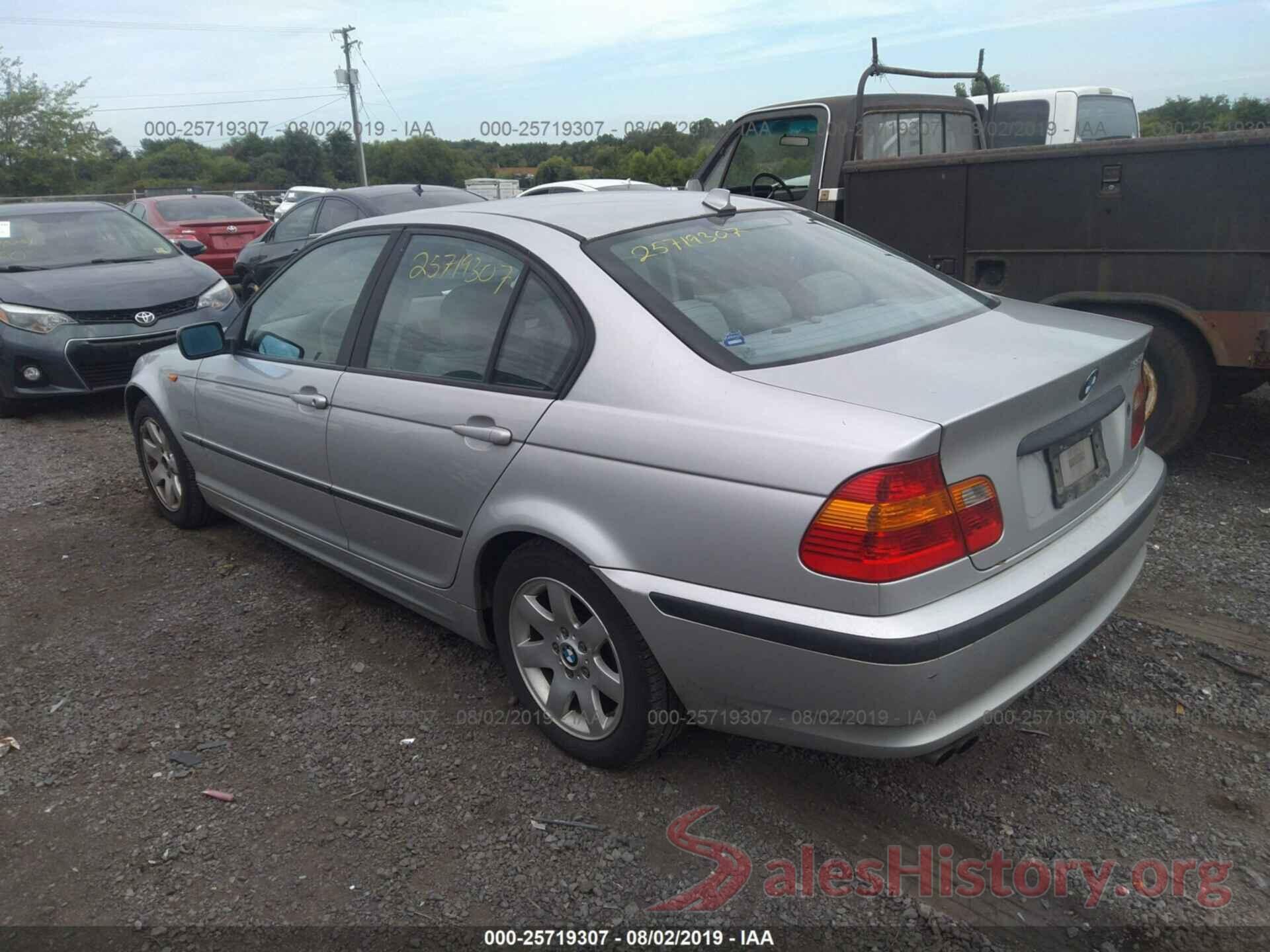 WBAET37414NJ83907 2004 BMW 325