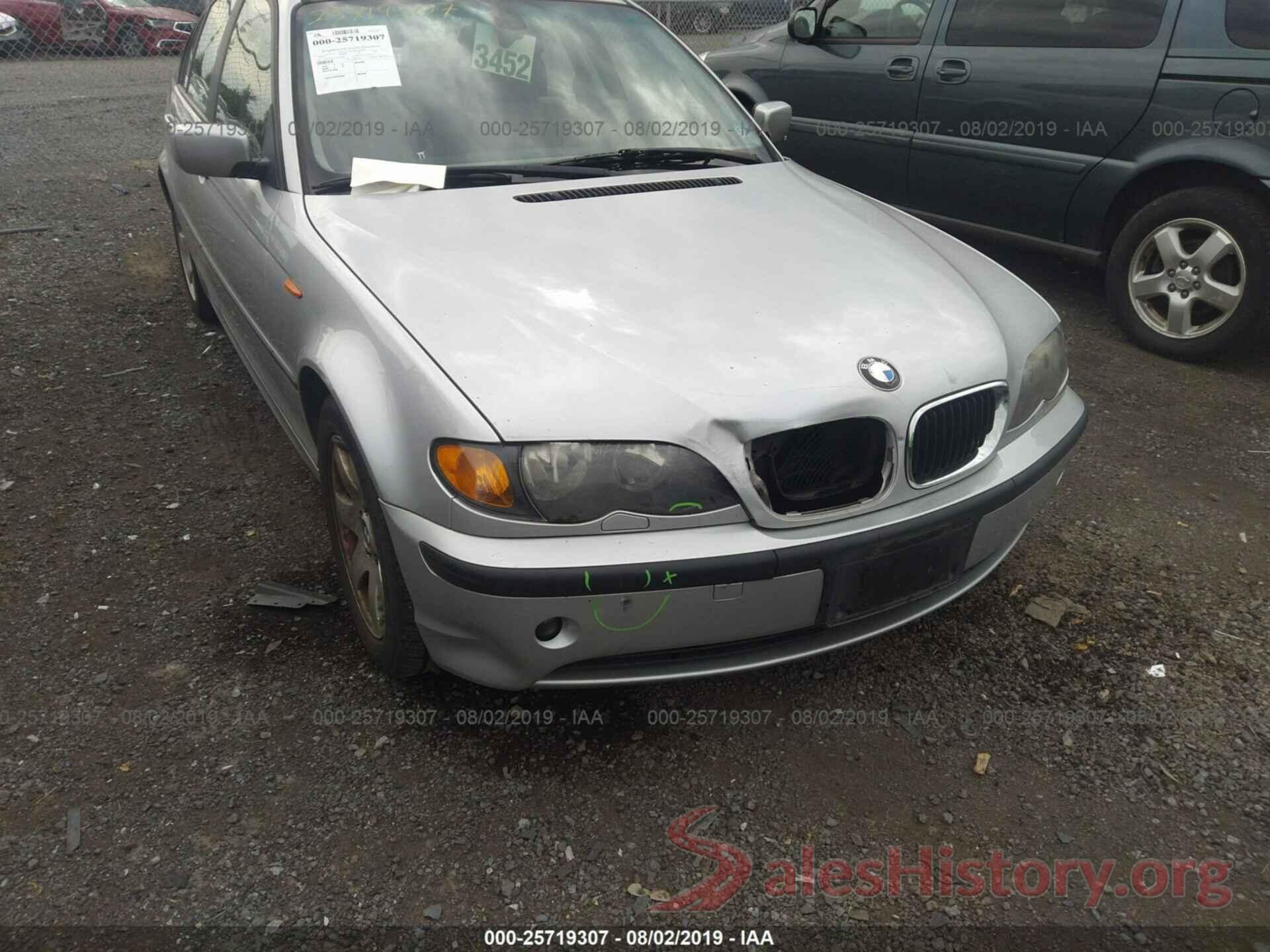 WBAET37414NJ83907 2004 BMW 325