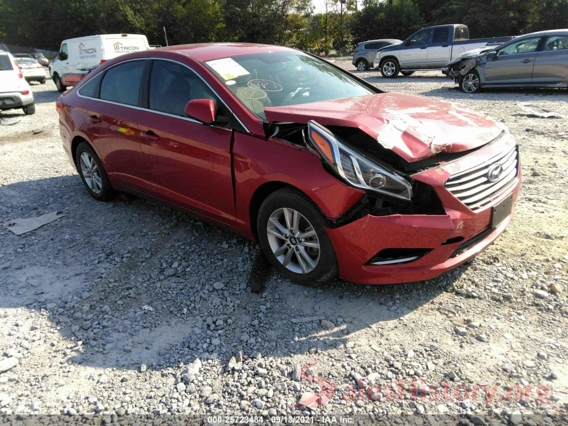 5NPE24AF5HH554322 2017 HYUNDAI SONATA