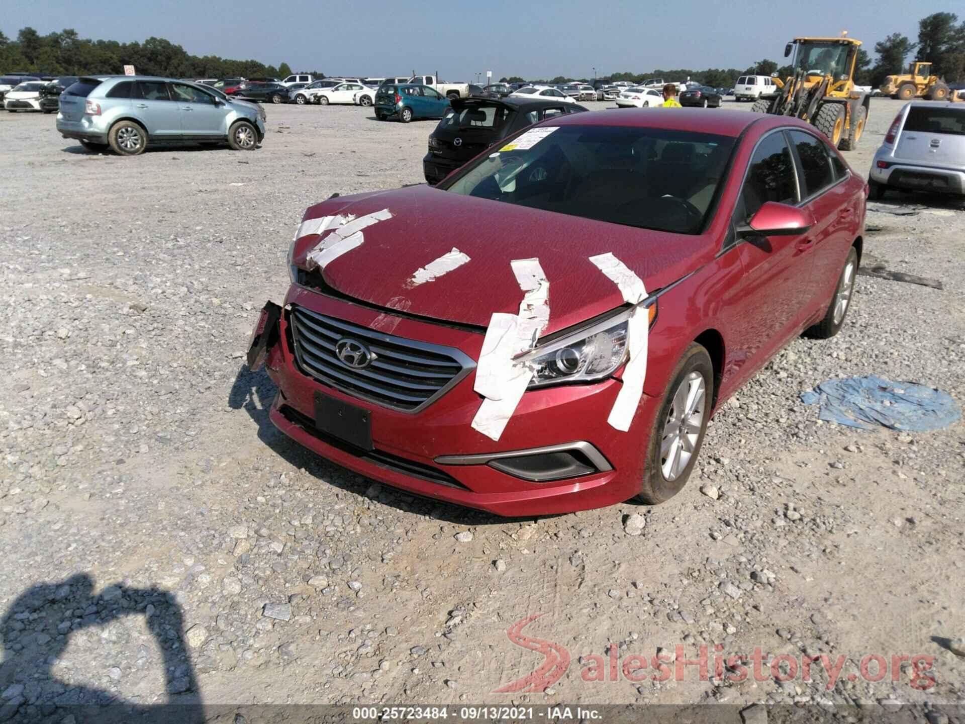 5NPE24AF5HH554322 2017 HYUNDAI SONATA