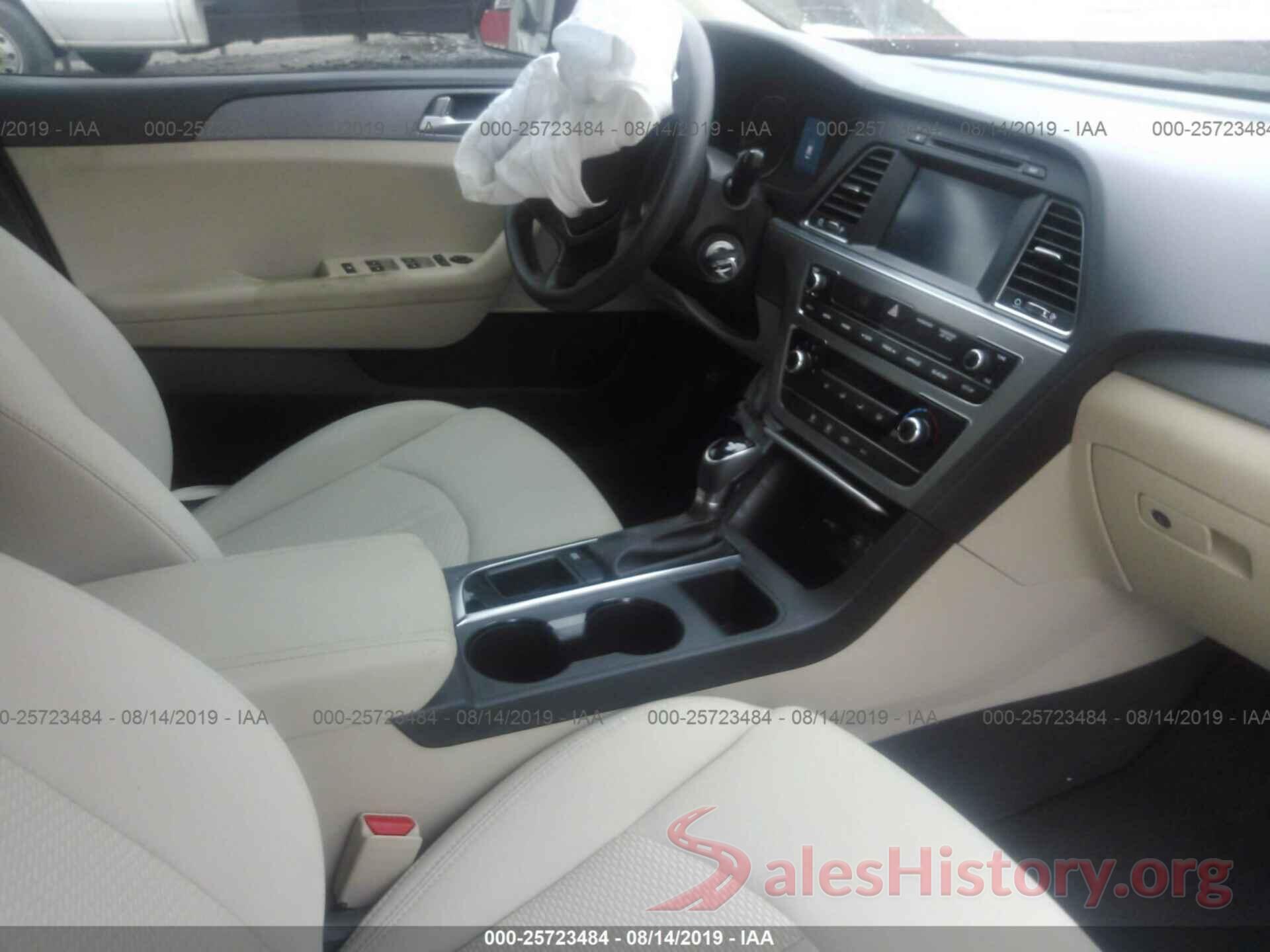 5NPE24AF5HH554322 2017 HYUNDAI SONATA