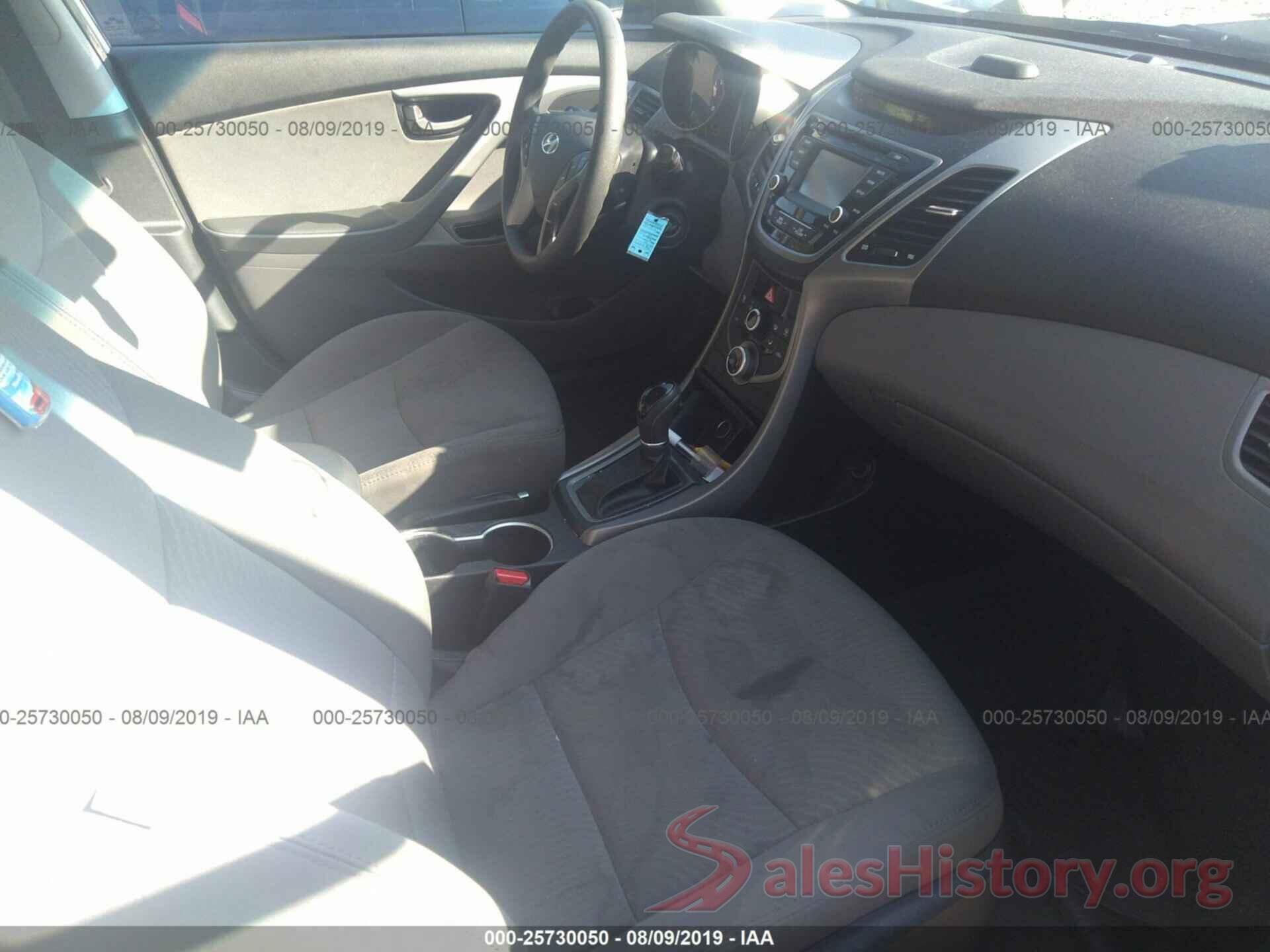 5NPDH4AE1GH786481 2016 HYUNDAI ELANTRA