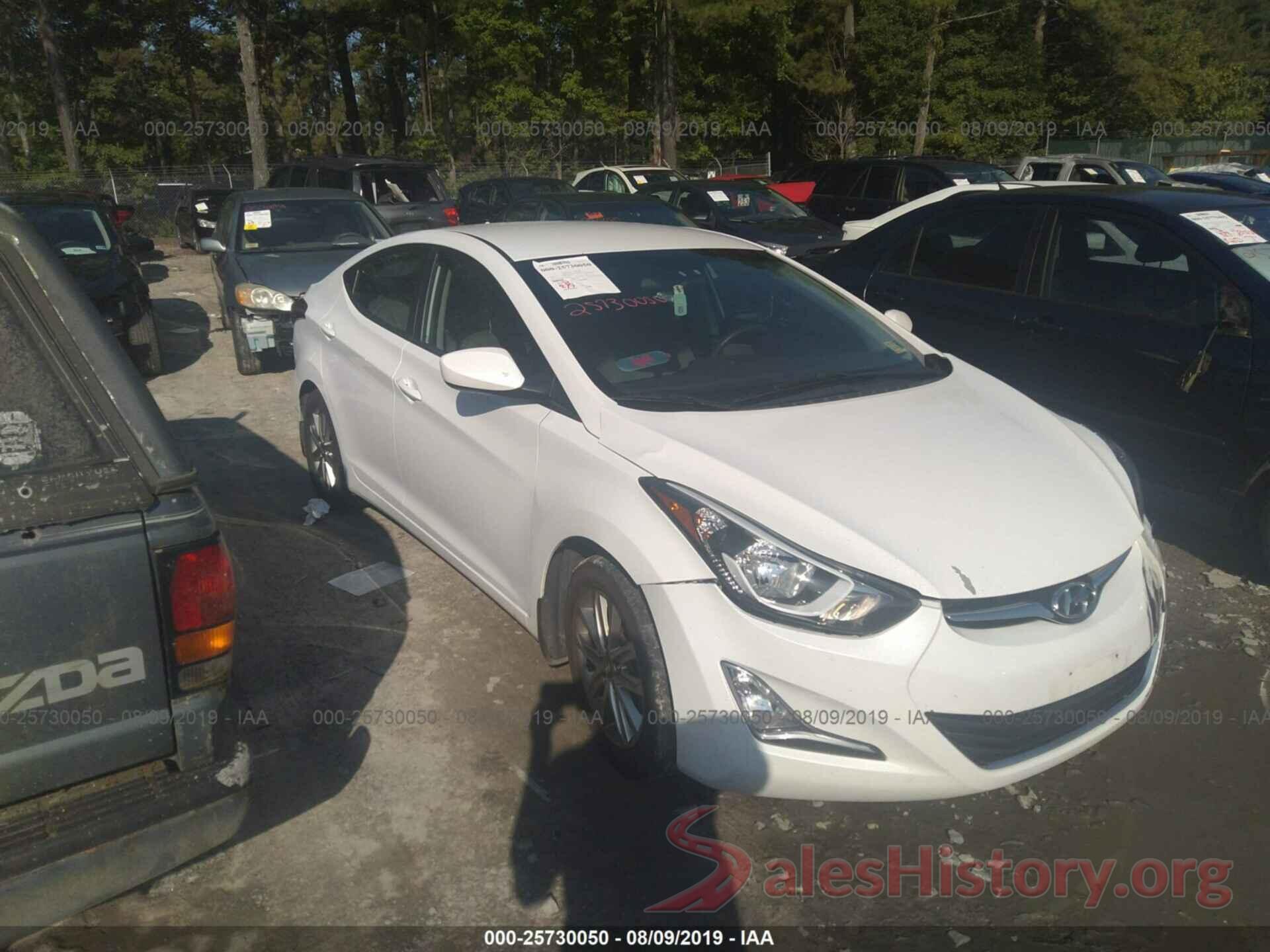 5NPDH4AE1GH786481 2016 HYUNDAI ELANTRA