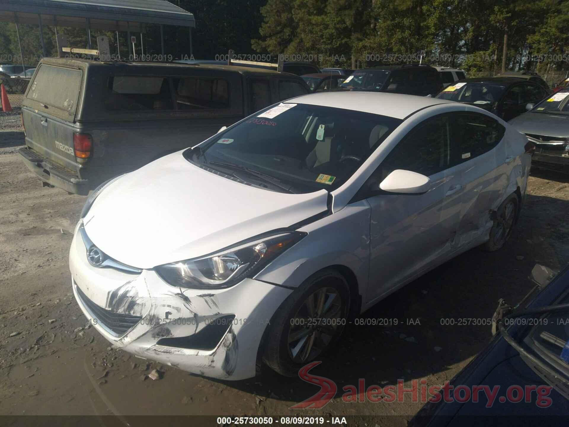 5NPDH4AE1GH786481 2016 HYUNDAI ELANTRA