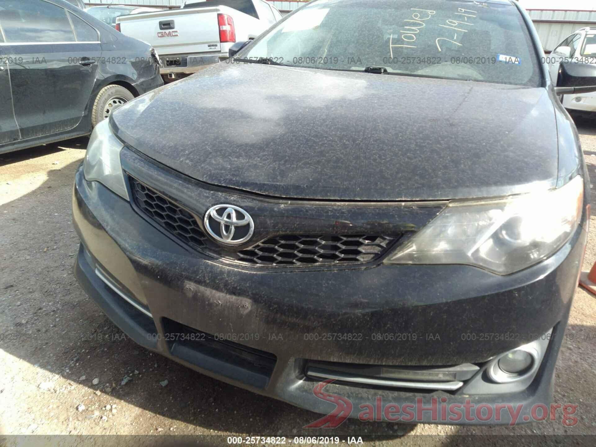 4T1BF1FK9CU160120 2012 TOYOTA CAMRY