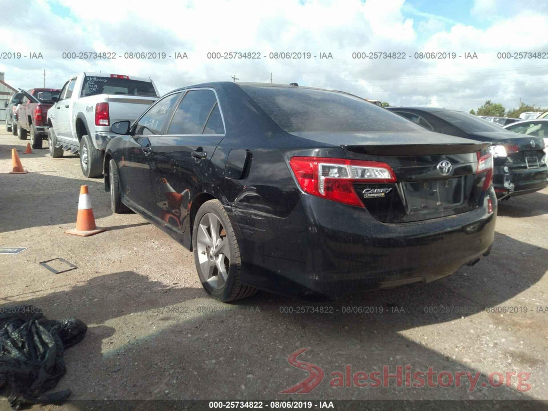 4T1BF1FK9CU160120 2012 TOYOTA CAMRY