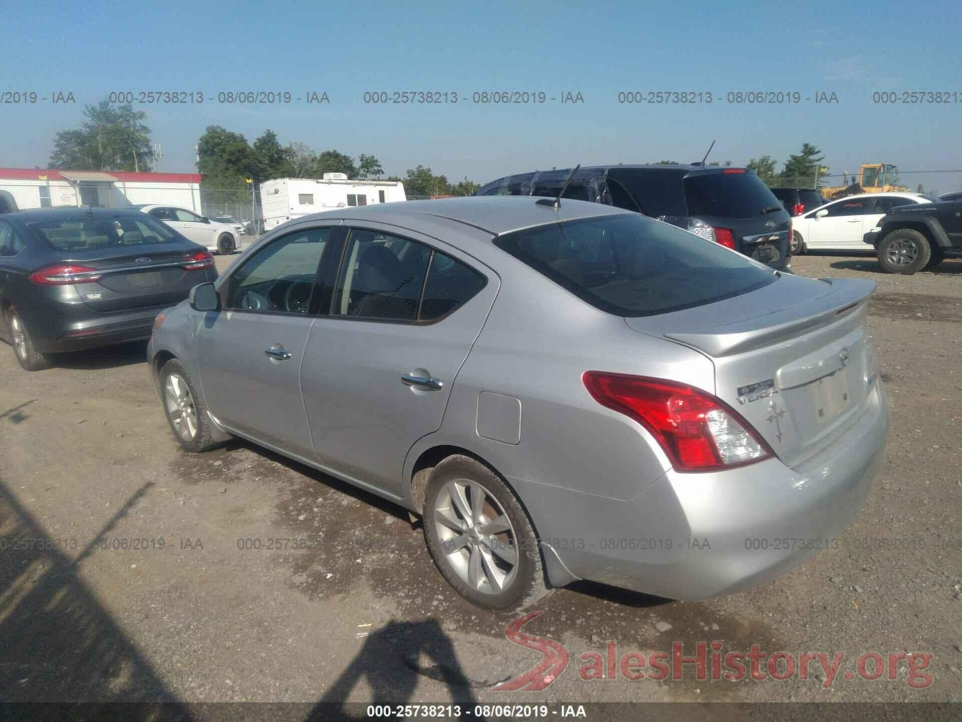 3N1CN7AP1EL854351 2014 NISSAN VERSA