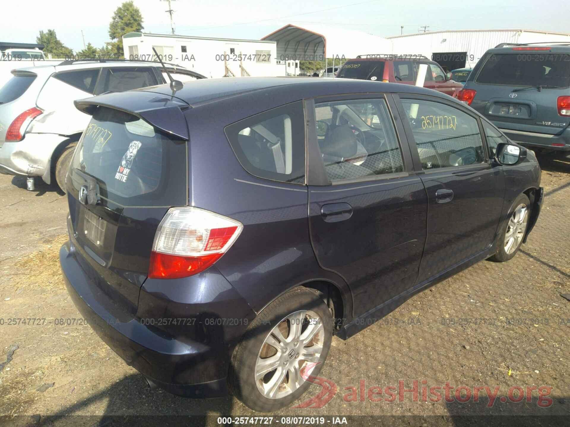 JHMGE8H40AS002356 2010 HONDA FIT