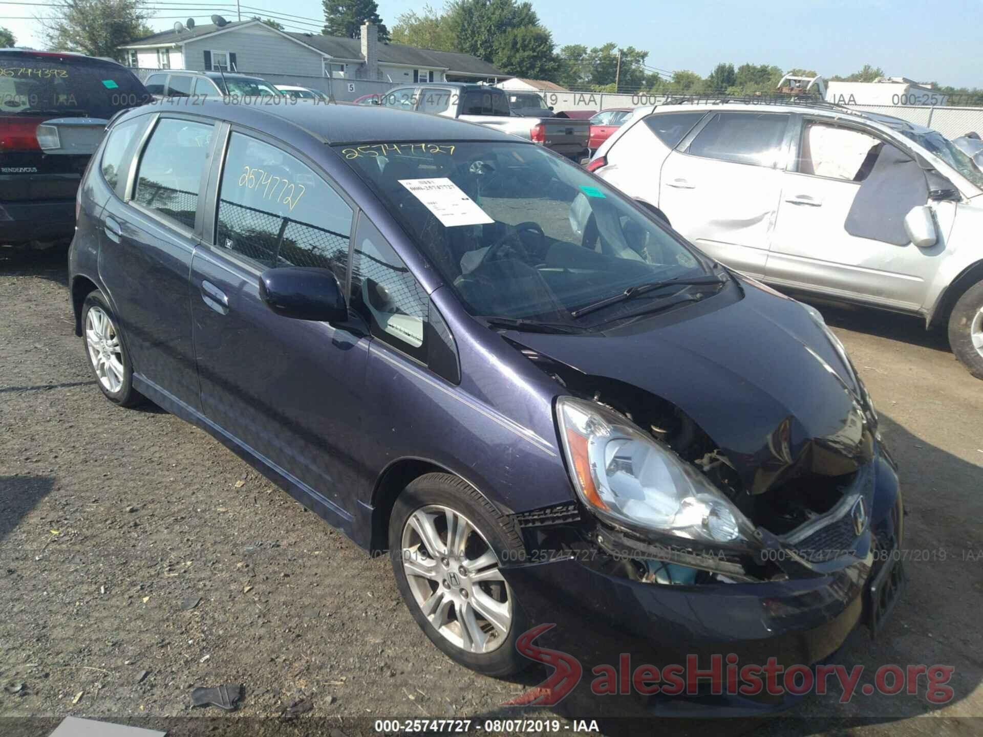 JHMGE8H40AS002356 2010 HONDA FIT