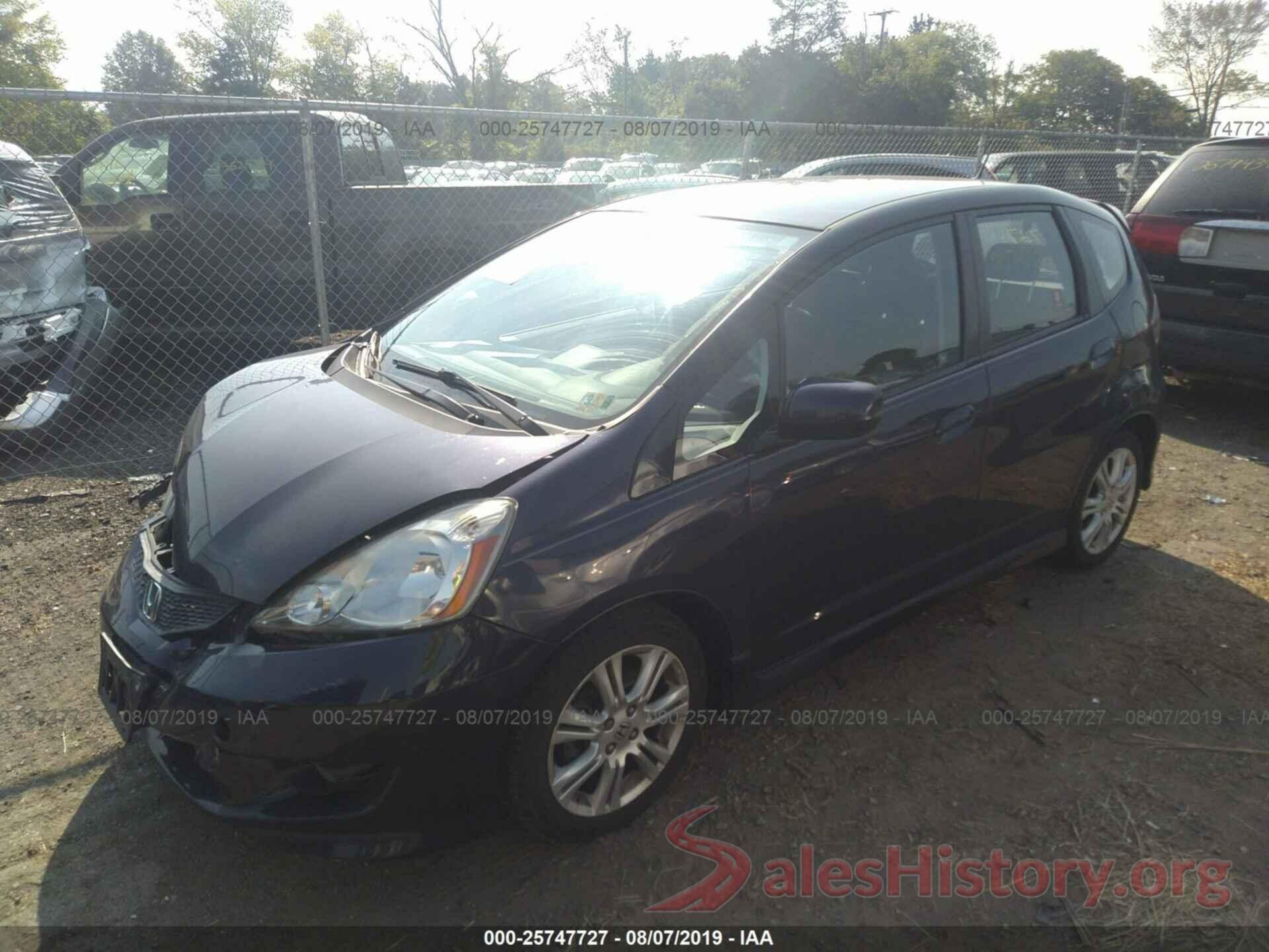 JHMGE8H40AS002356 2010 HONDA FIT