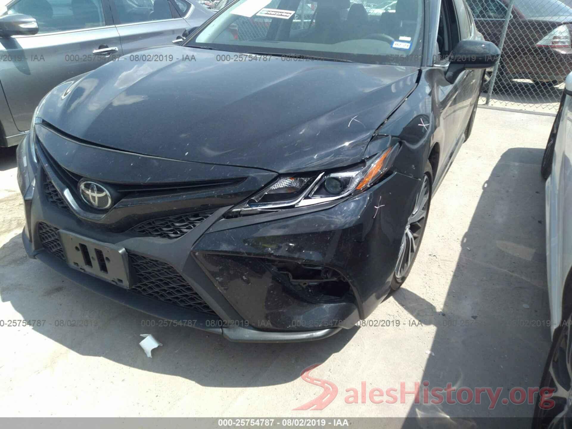 4T1B11HK6KU228173 2019 TOYOTA CAMRY