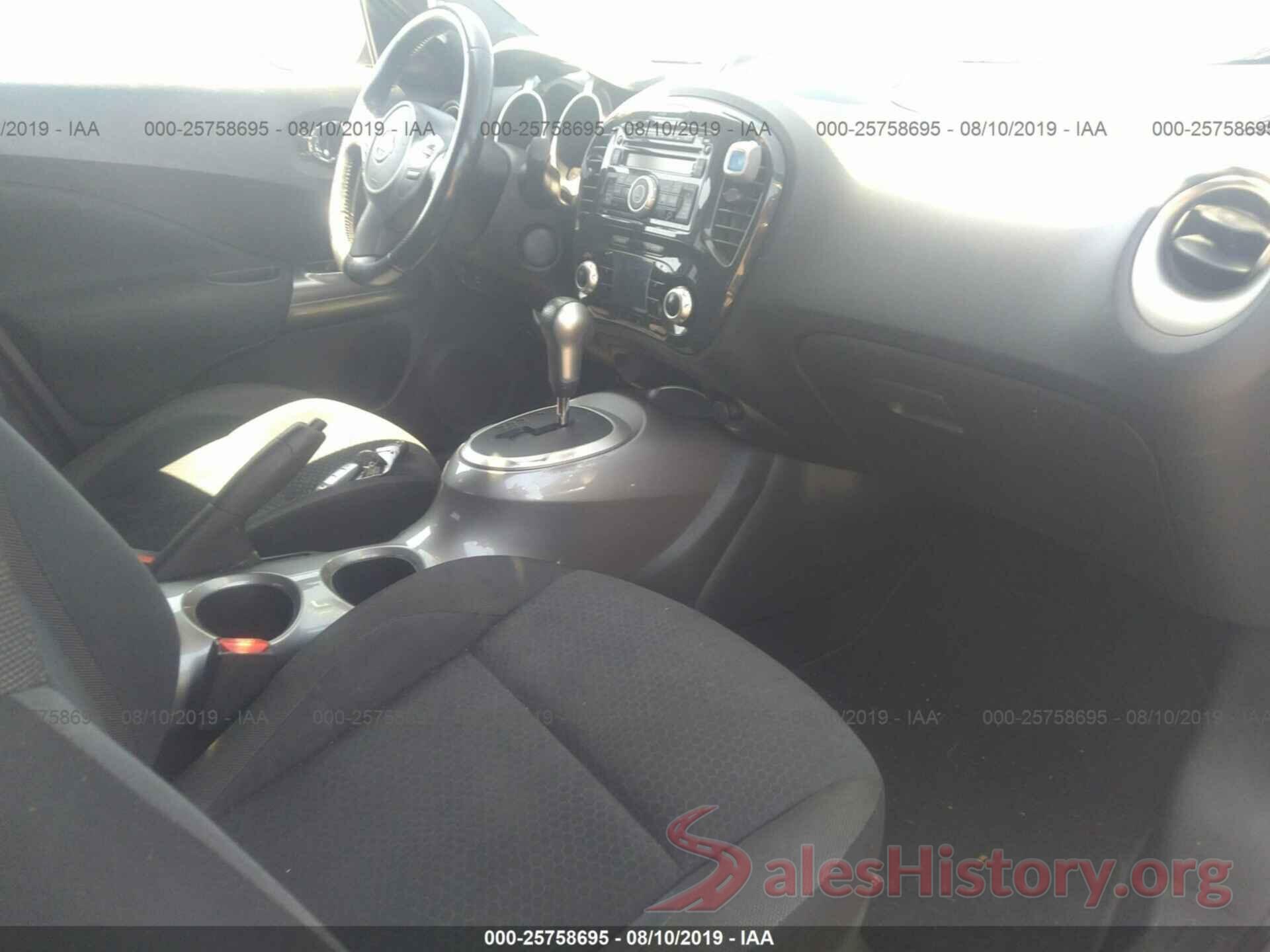 JN8AF5MV7CT122190 2012 NISSAN JUKE