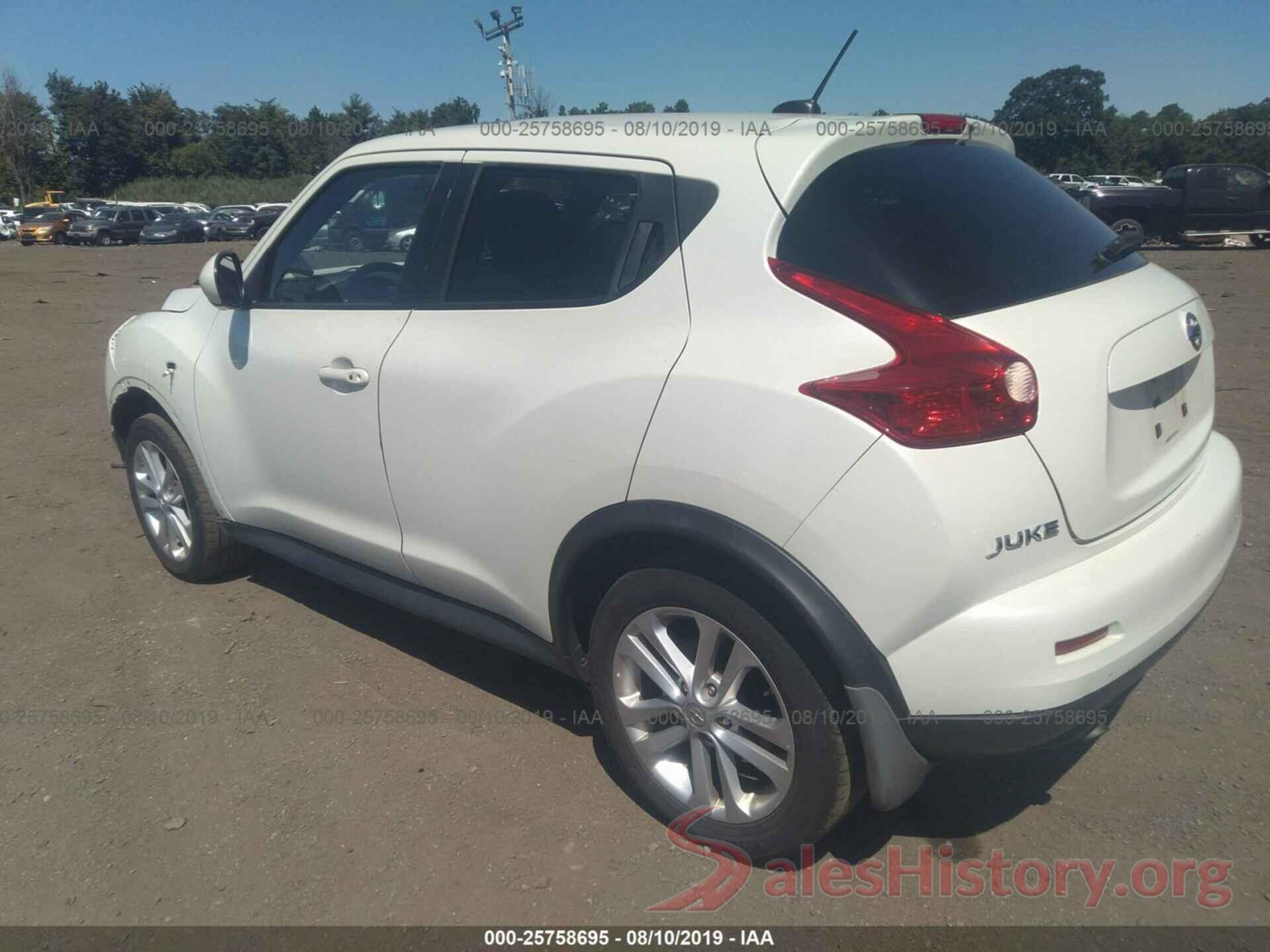 JN8AF5MV7CT122190 2012 NISSAN JUKE