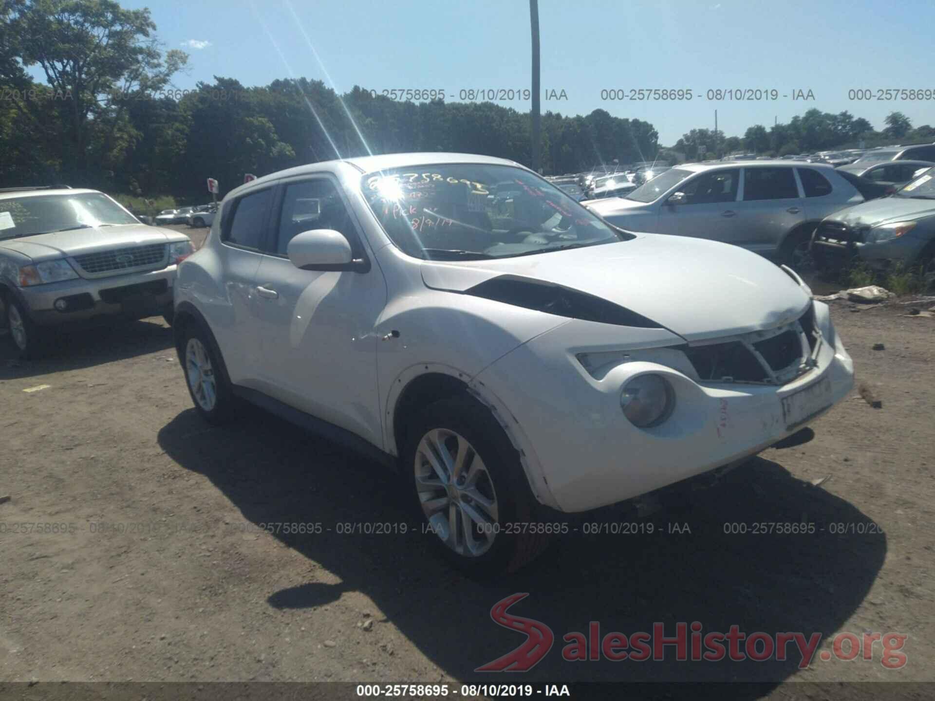 JN8AF5MV7CT122190 2012 NISSAN JUKE