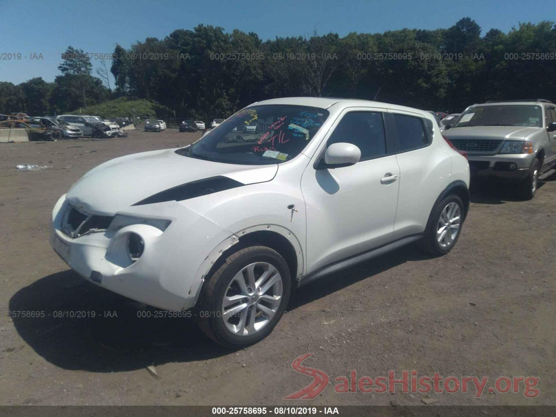 JN8AF5MV7CT122190 2012 NISSAN JUKE