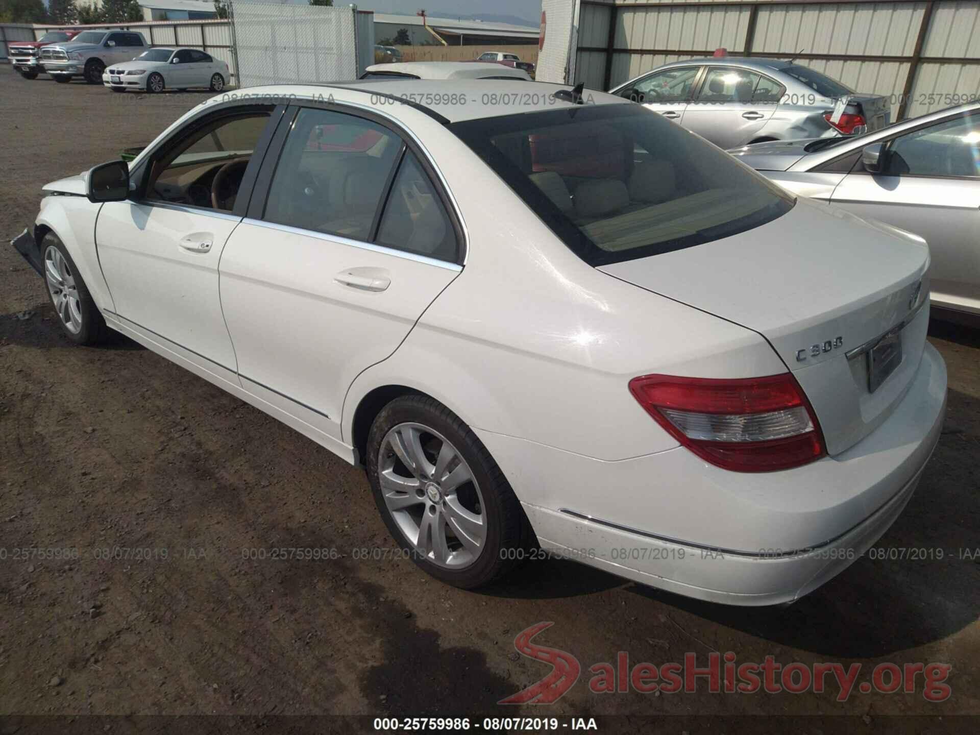 WDDGF81X58F118681 2008 MERCEDES-BENZ C